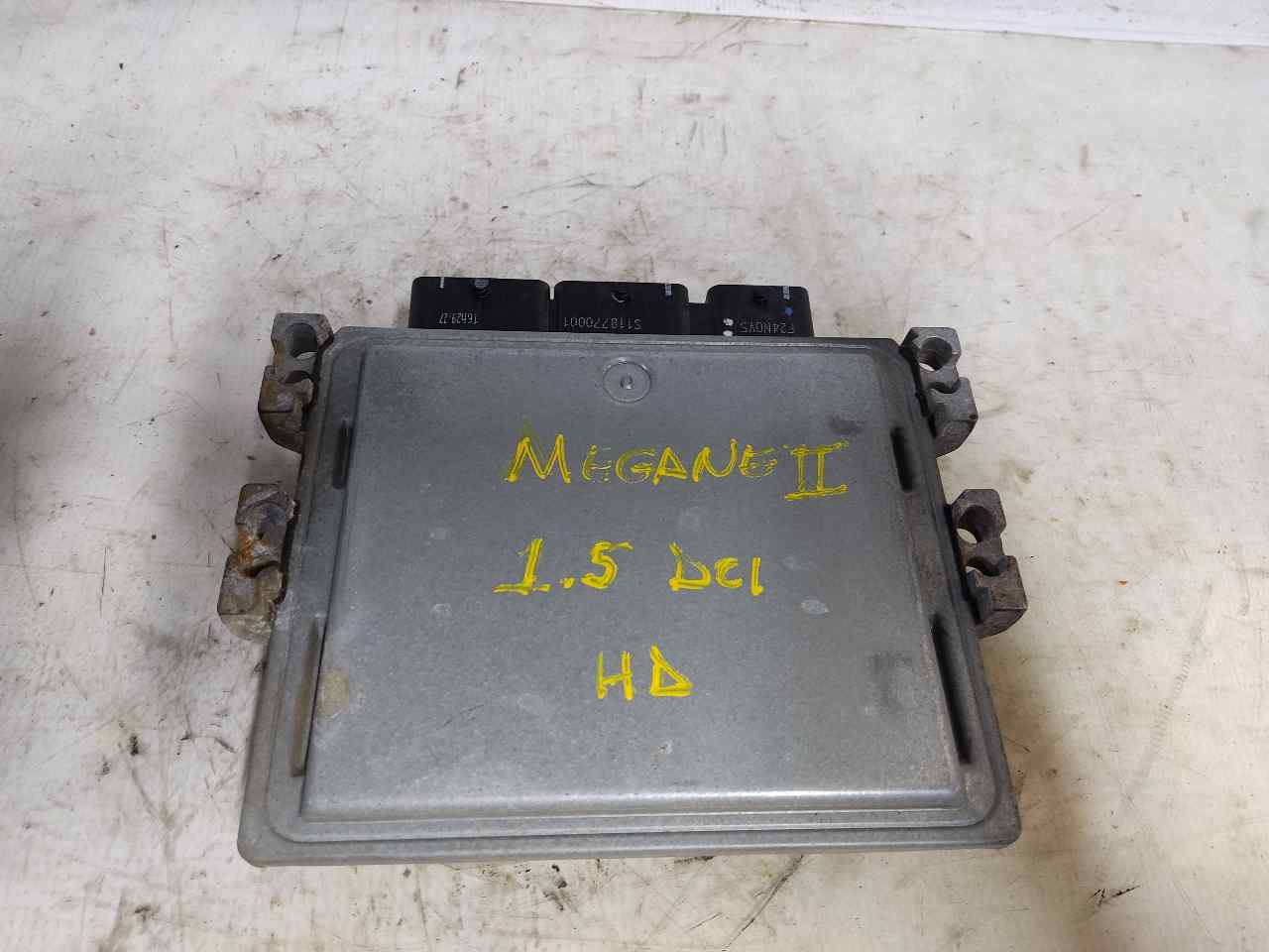 RENAULT Megane 2 generation (2002-2012) Engine Control Unit ECU 8200565863 24888480