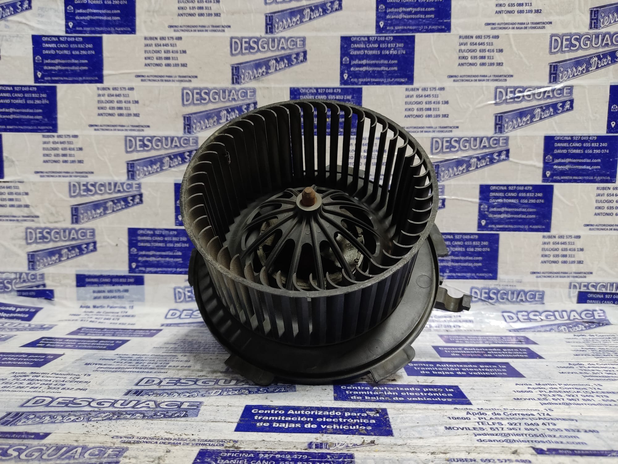 OPEL Zafira B (2005-2010) Heater Blower Fan ESTANTERÍA96 24886419