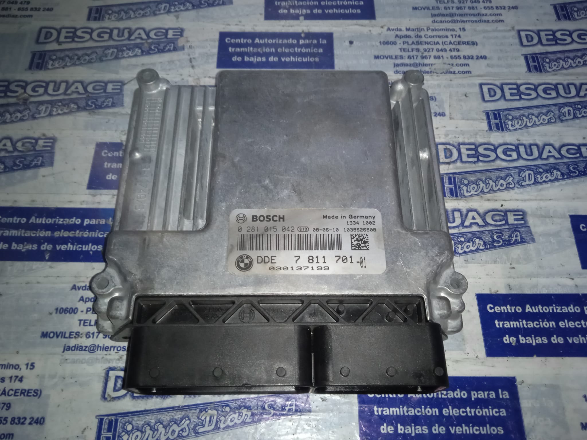 BMW 3 Series E90/E91/E92/E93 (2004-2013) Unitate de control motor 0281015042 25565536