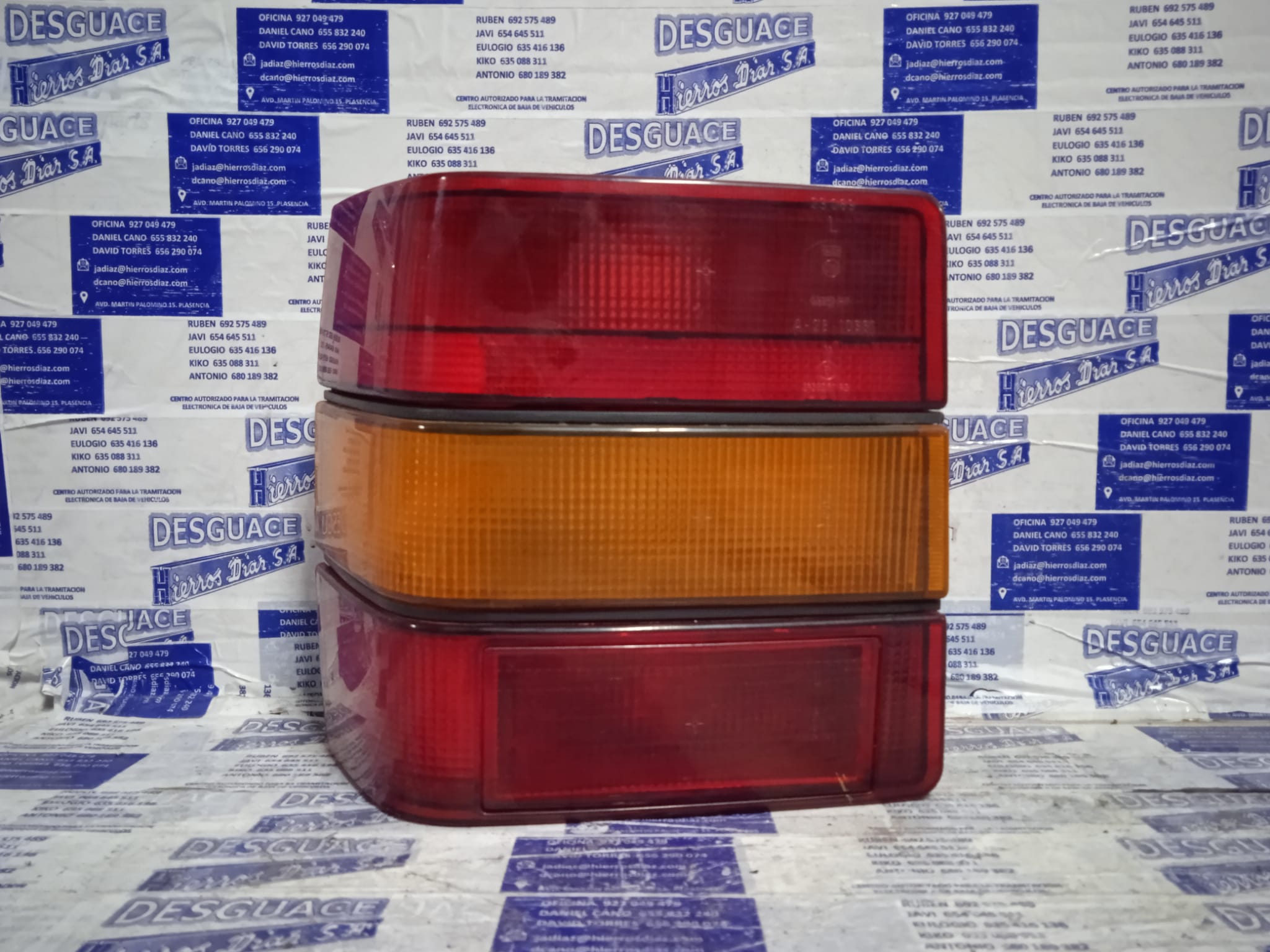 SEAT Ibiza 1 generation (1984-1993) Far stânga spate ESTANTERÍA11 24889099