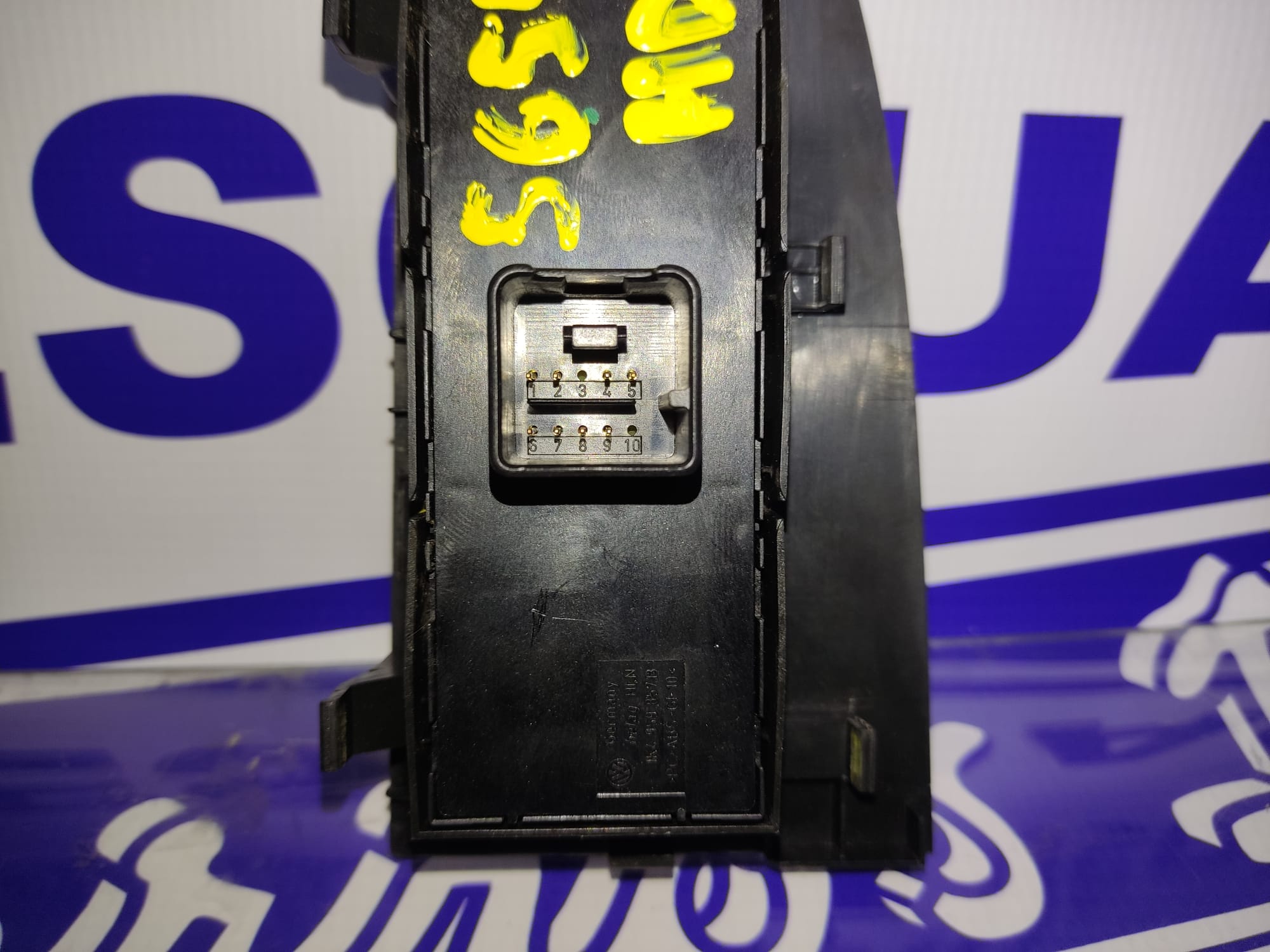 SEAT Leon 2 generation (2005-2012) Front Left Door Window Switch ESTANTERÍA83 24892284