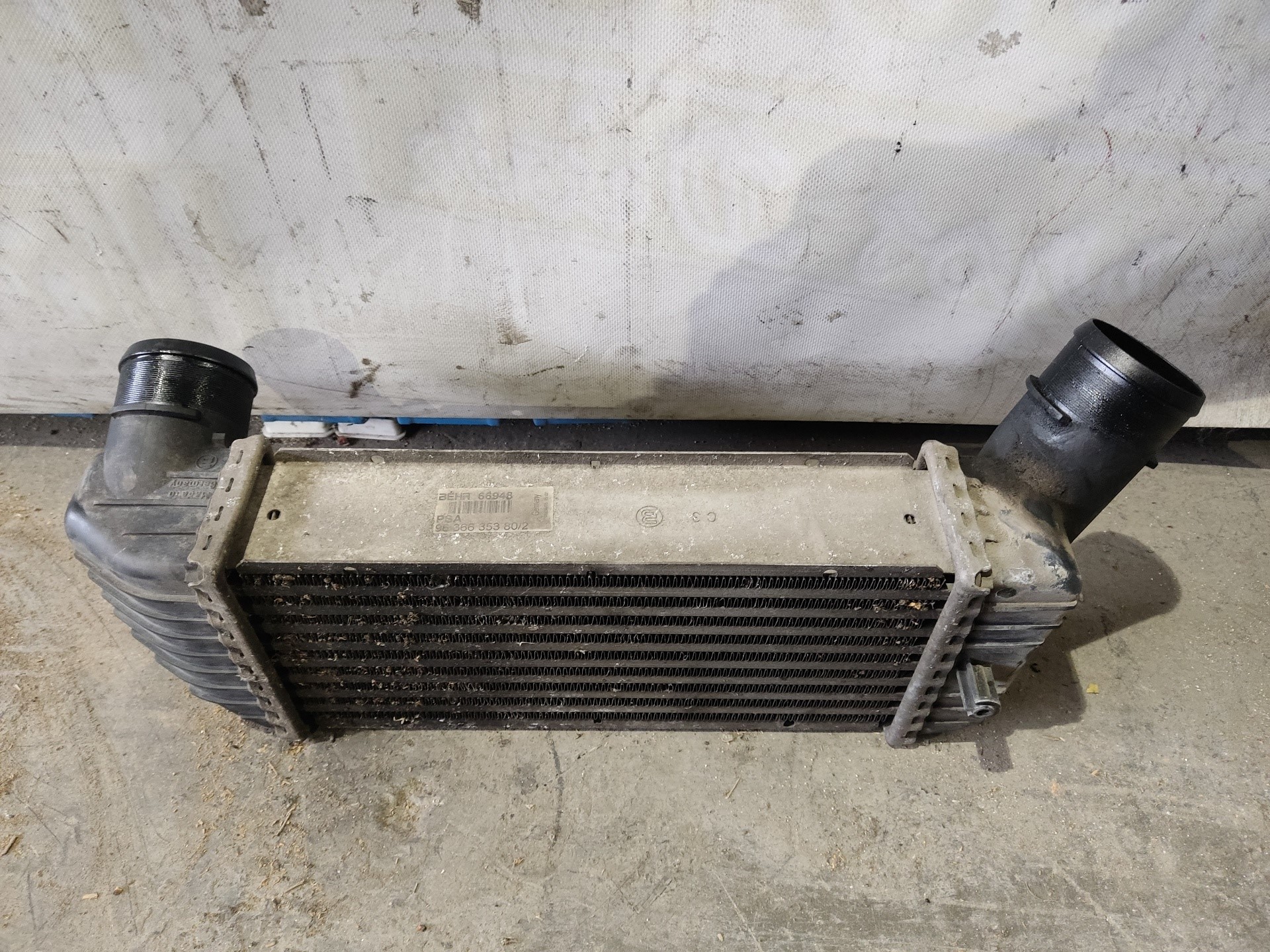 PEUGEOT 307 1 generation (2001-2008) Radiator intercooler 9636635380 24901927