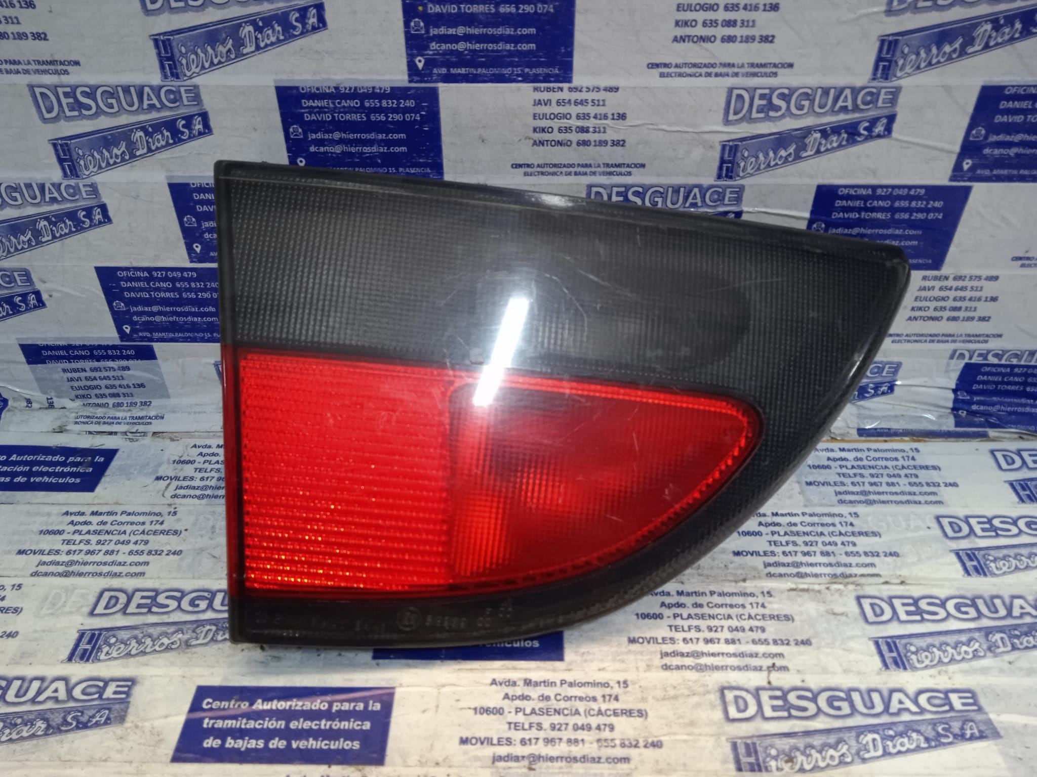 RENAULT Megane 1 generation (1995-2003) Rear Left Taillight ESTANTERÍA24 24887812