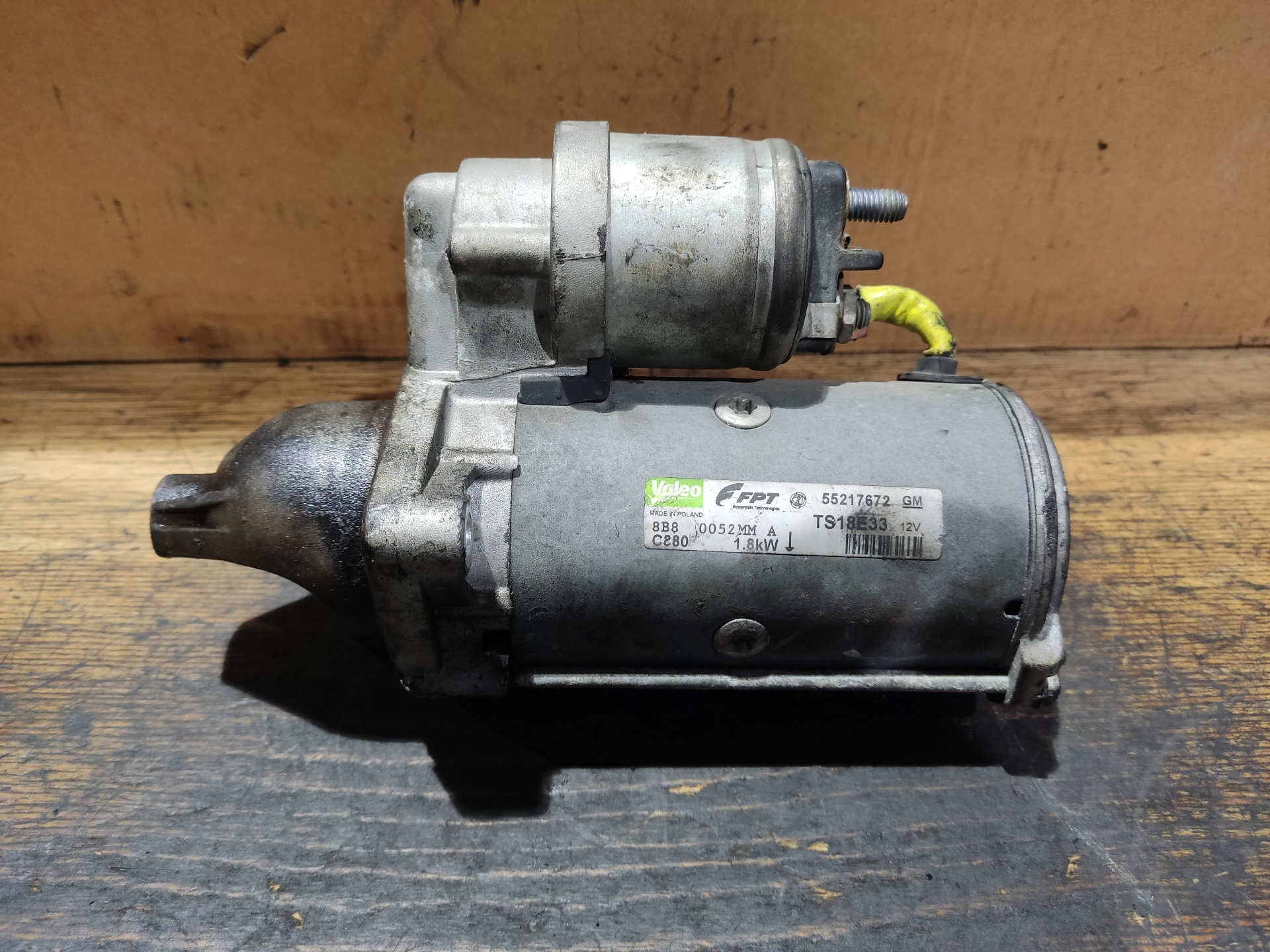 OPEL Corsa D (2006-2020) Starter Motor TS18E33 24897638