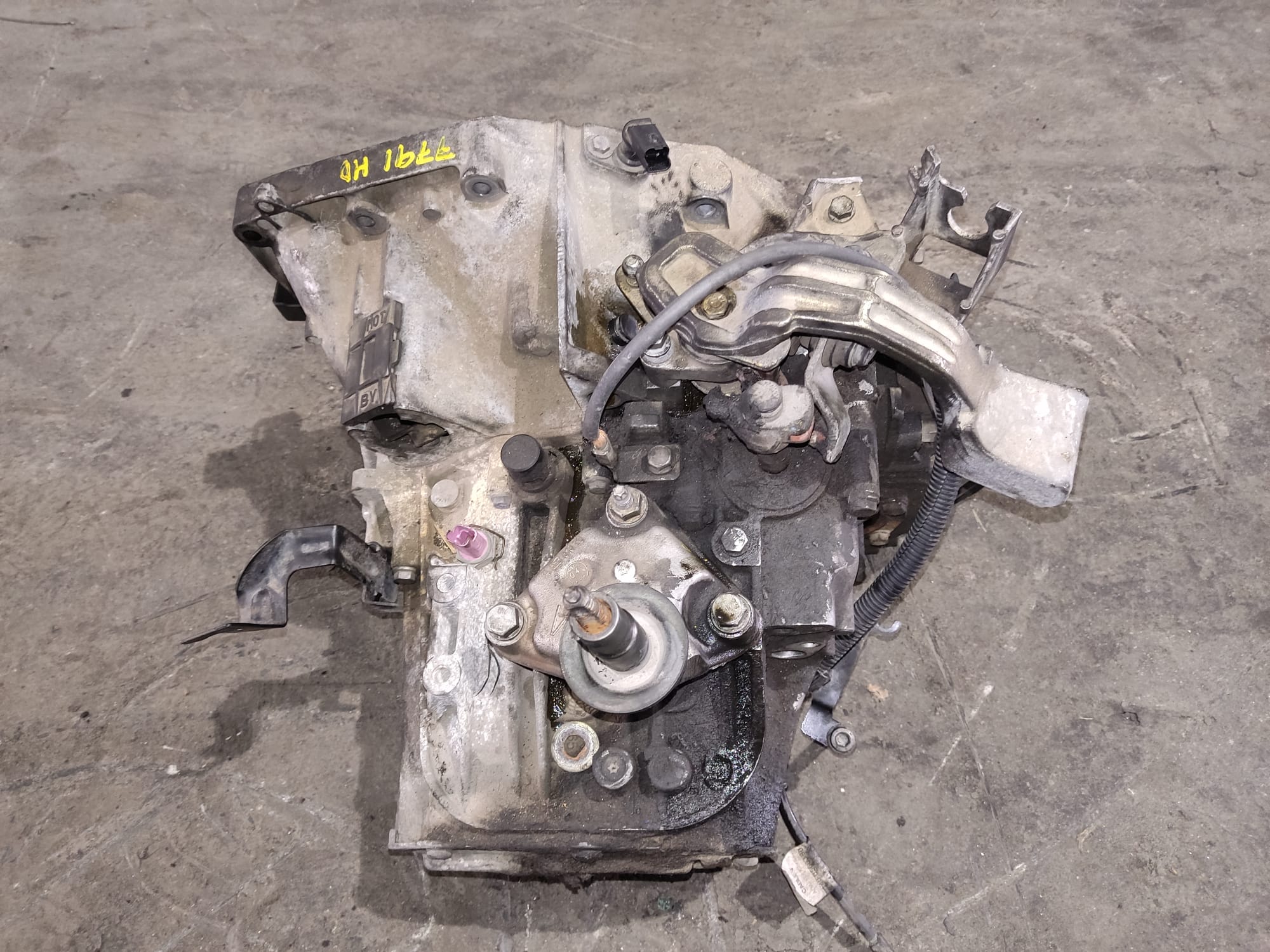 PEUGEOT 807 1 generation (2002-2012) Gearbox 20MB19 25436629