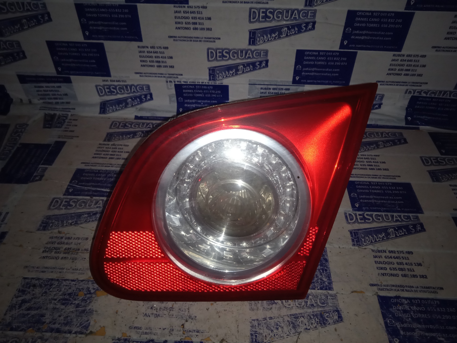 VOLKSWAGEN Passat B6 (2005-2010) Rear Right Taillight Lamp ESTANTERÍA15 24888697