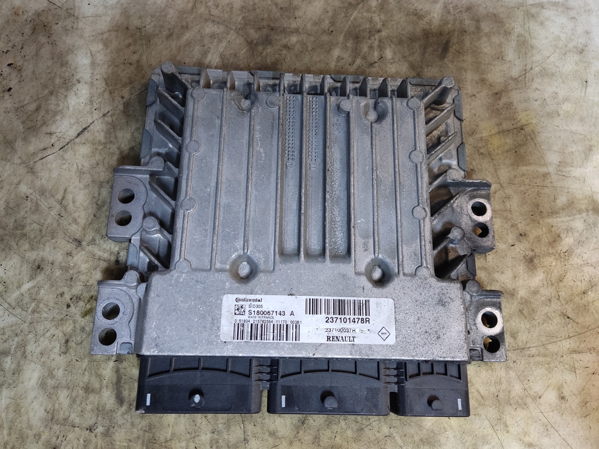 RENAULT Megane 3 generation (2008-2020) Engine Control Unit ECU 2371014478R 24897942