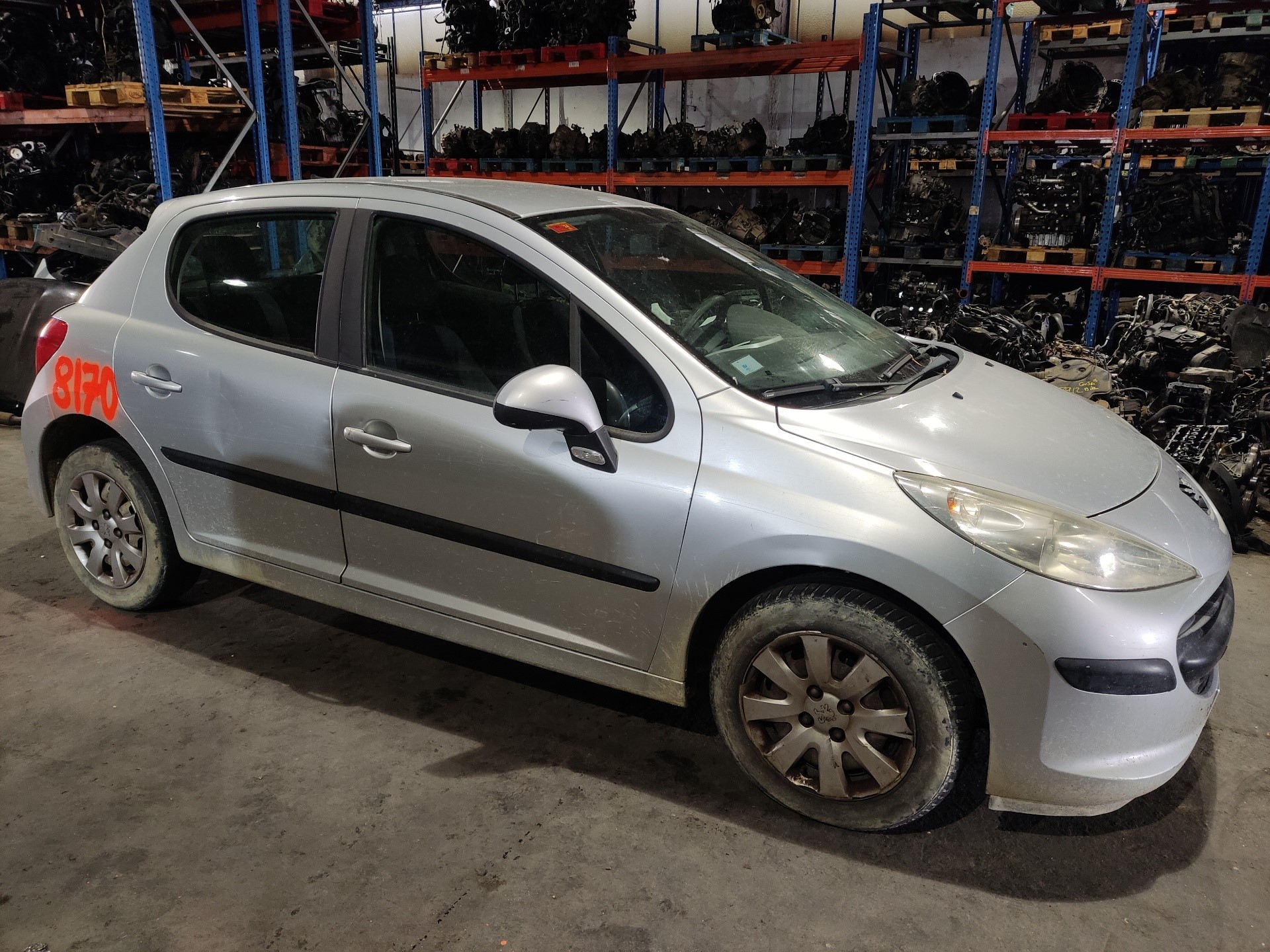 PEUGEOT 207 1 generation (2006-2009) Фара передняя левая 9649986280 24903228