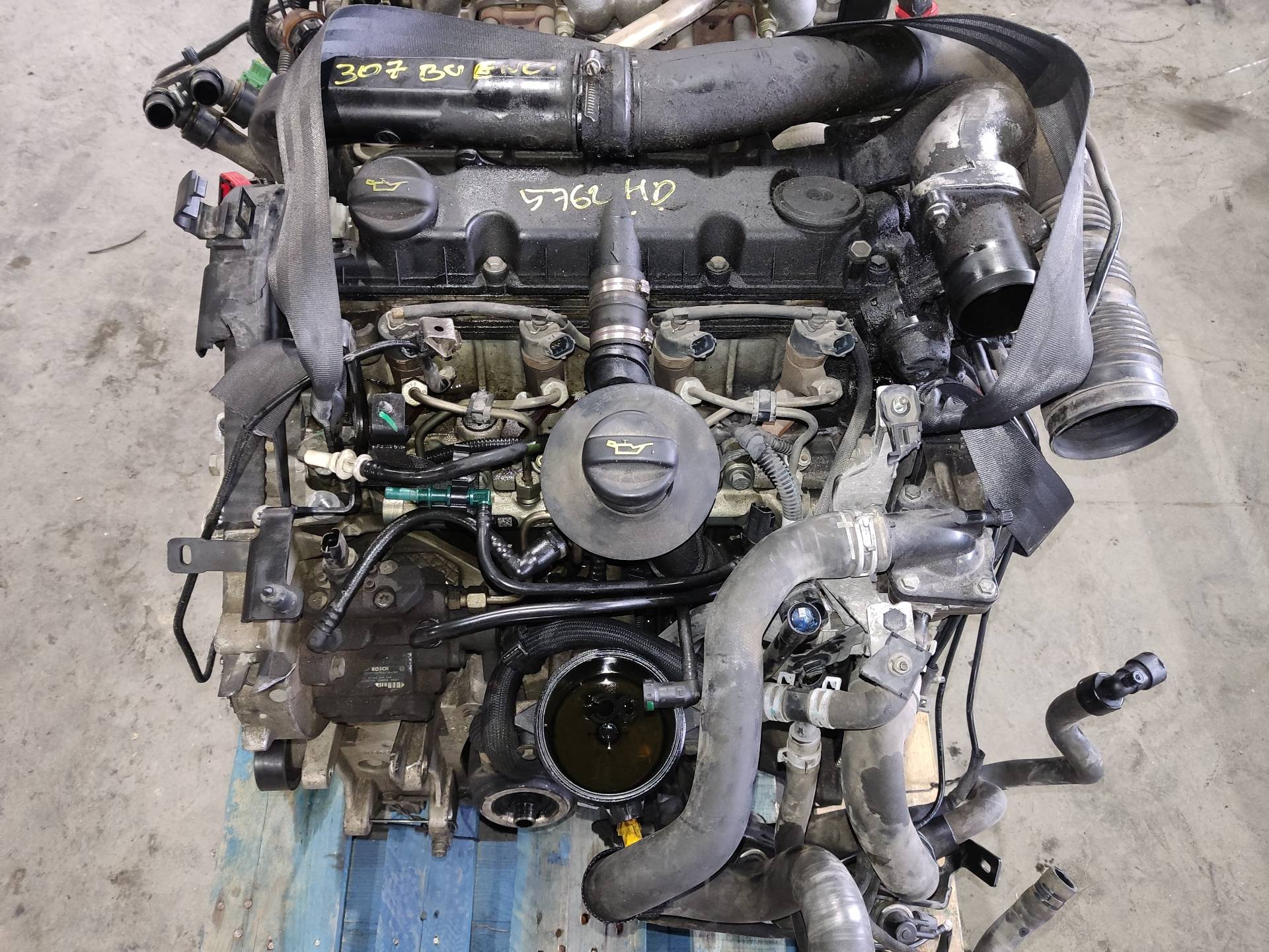 PEUGEOT 307 1 generation (2001-2008) Двигатель RHS 22341695