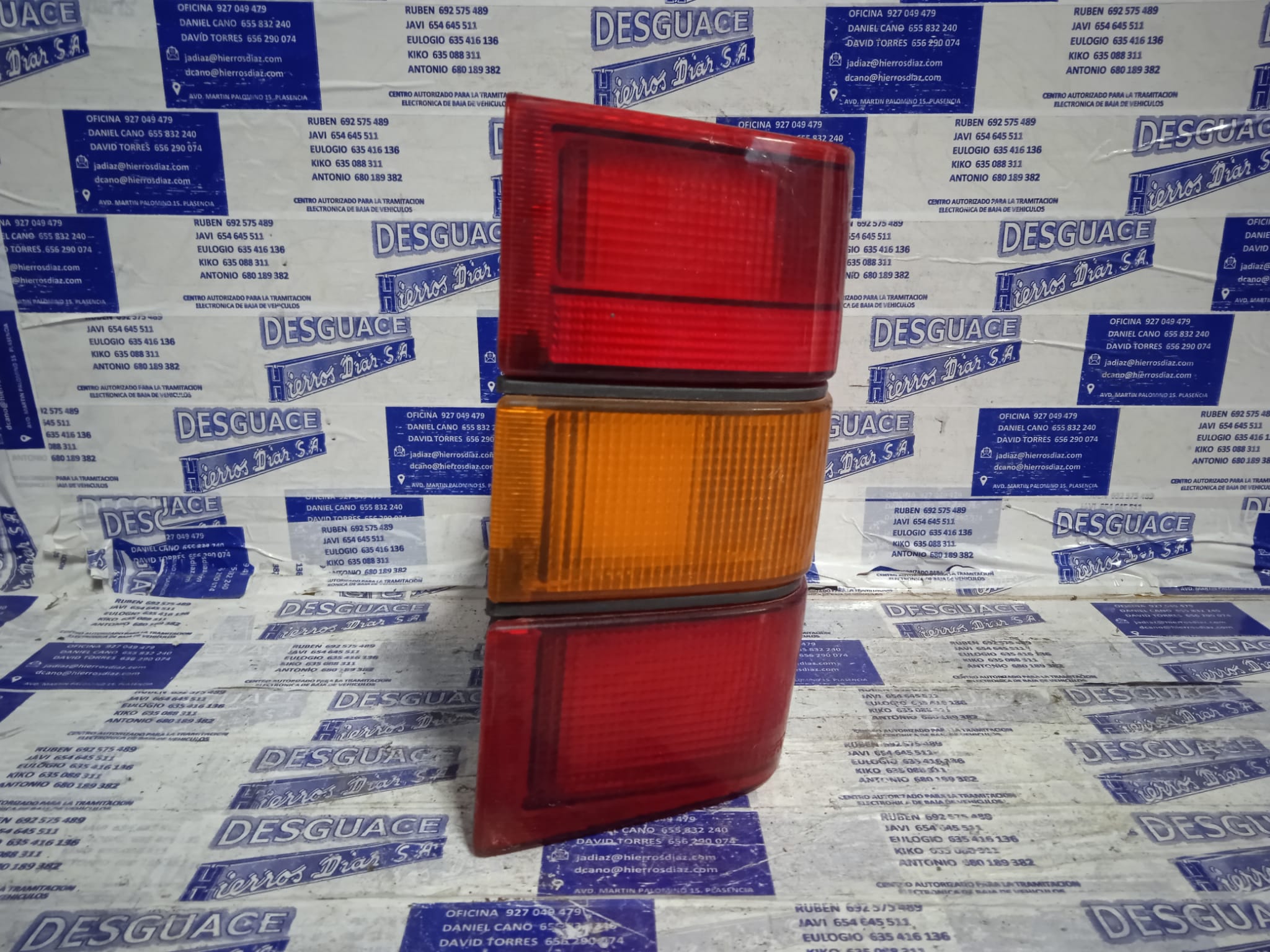 SEAT Ibiza 1 generation (1984-1993) Rear Left Taillight ESTANTERÍA11 24889099