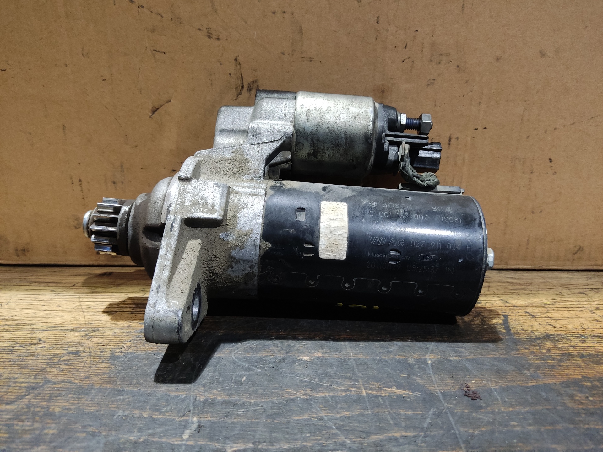 VOLKSWAGEN Passat B7 (2010-2015) Starter Motor 0001153007 24899108