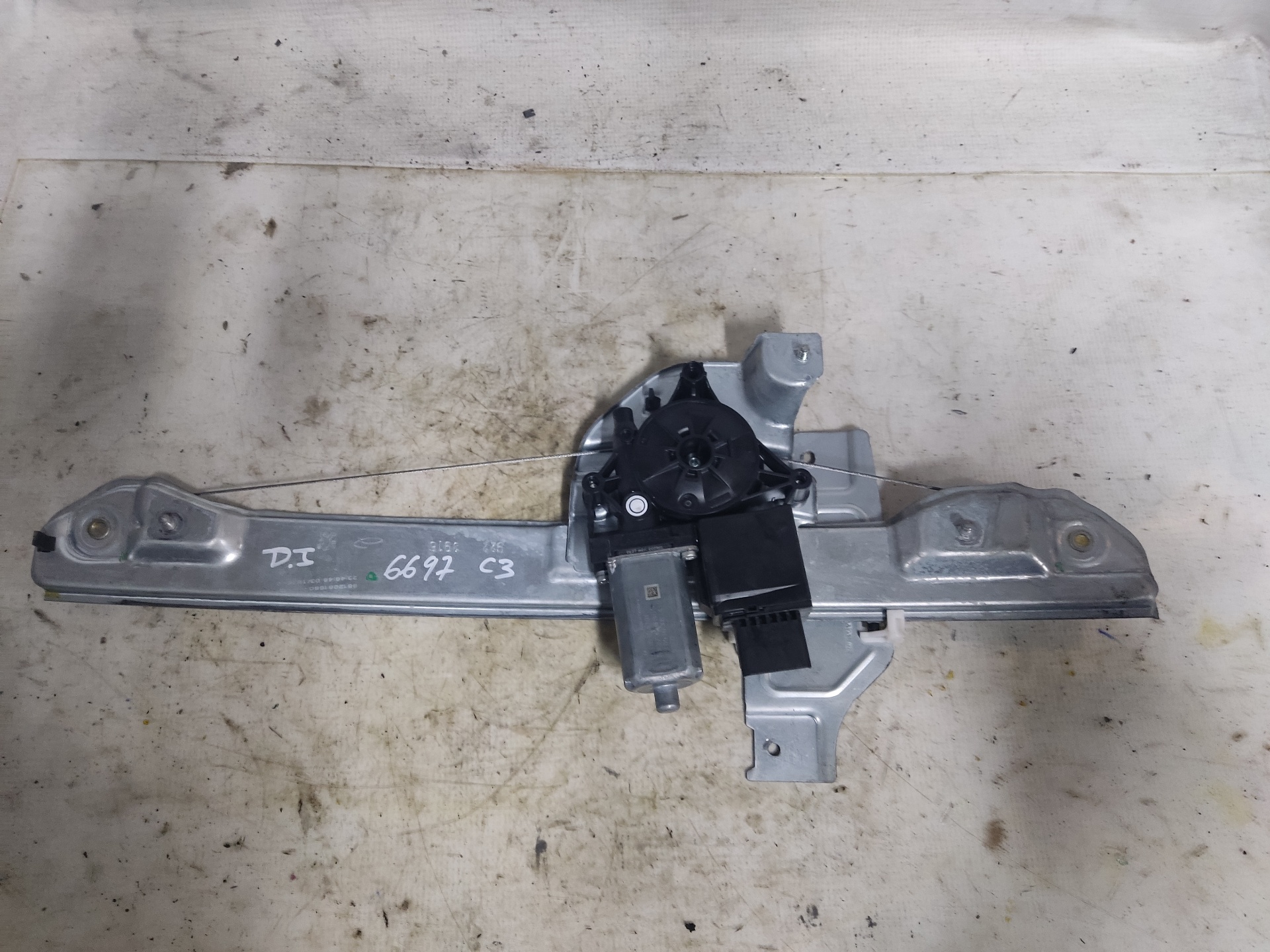 CITROËN C3 1 generation (2002-2010) Front Left Door Window Regulator 9812081680 24925401