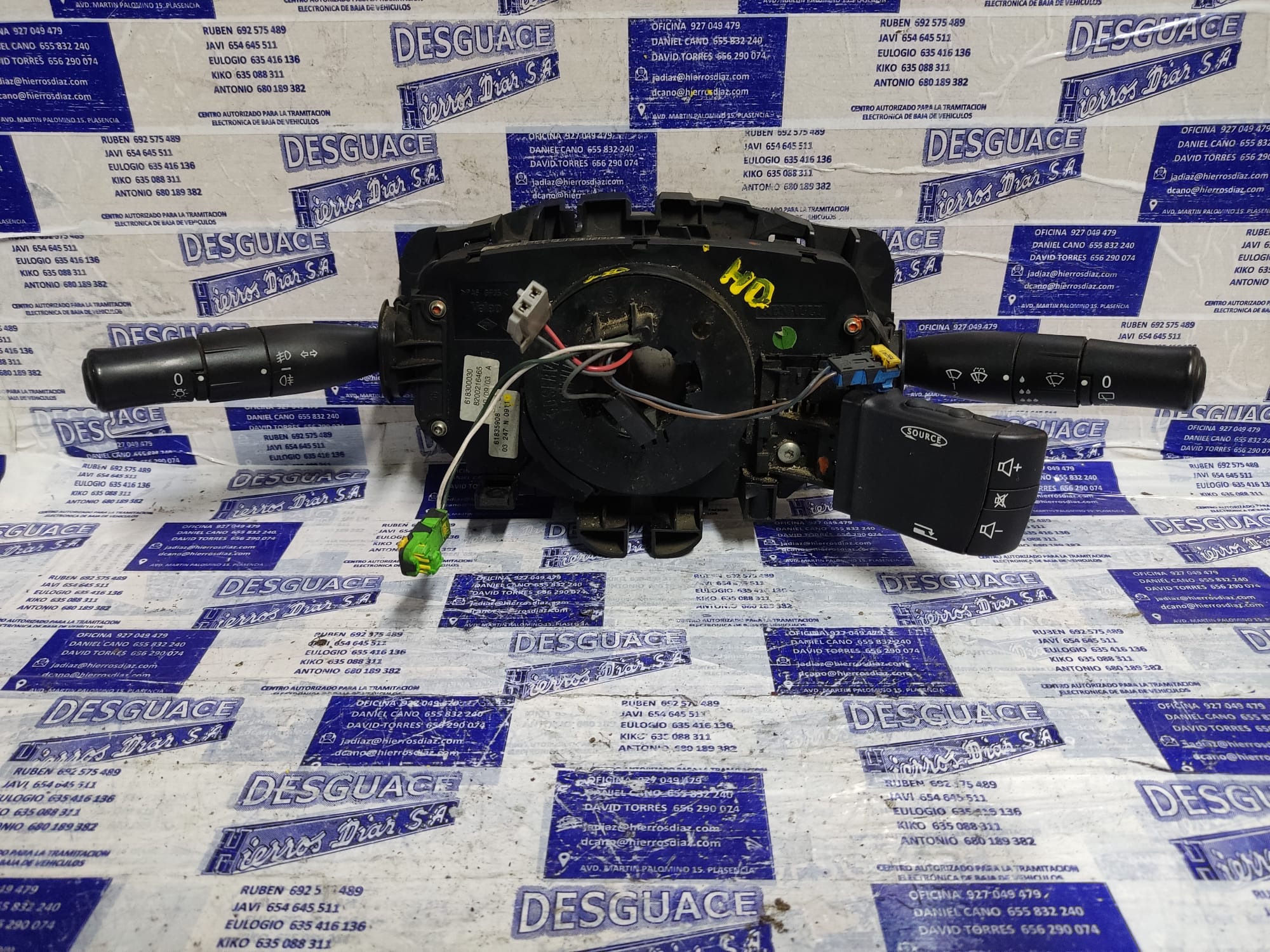 RENAULT Megane 2 generation (2002-2012) Switches ESTANTERÍA52 24891738