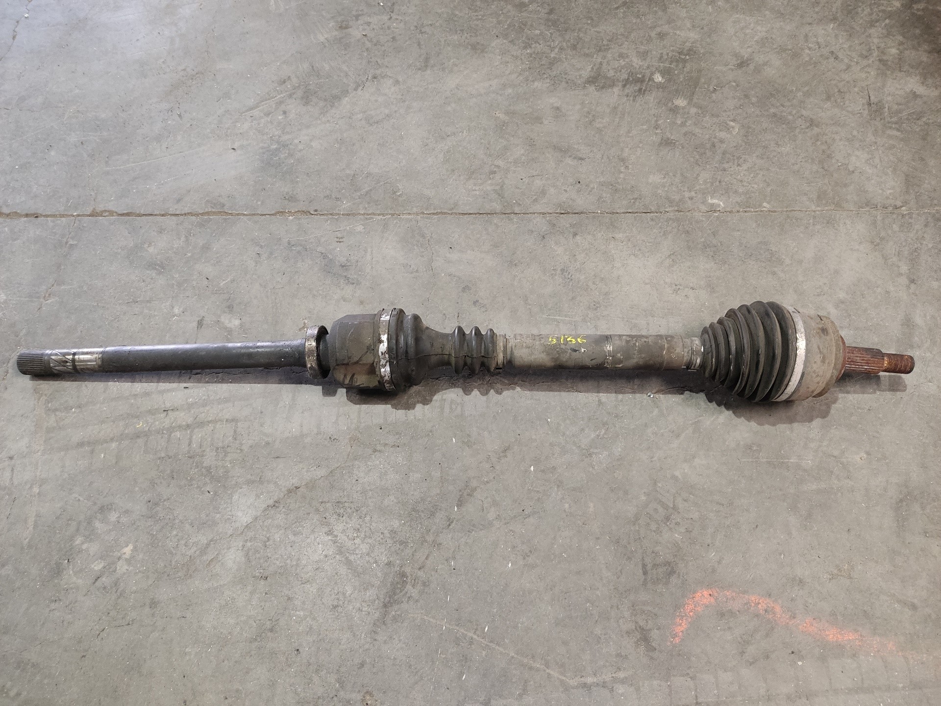 RENAULT Laguna 2 generation (2001-2007) Front Right Driveshaft TUBO156 24898761