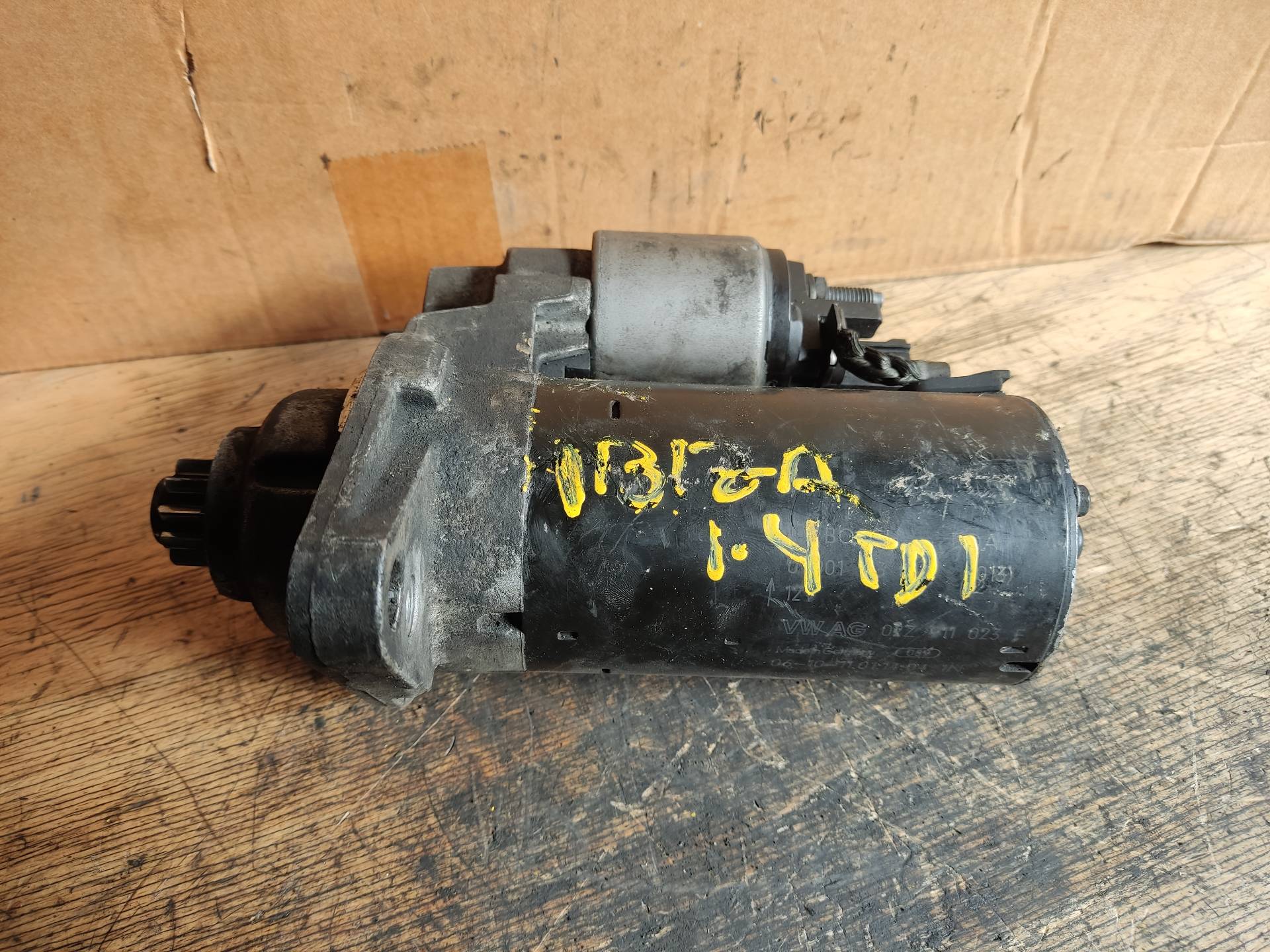 SEAT Ibiza 3 generation (2002-2008) Starter Motor 02Z911023F 24894234