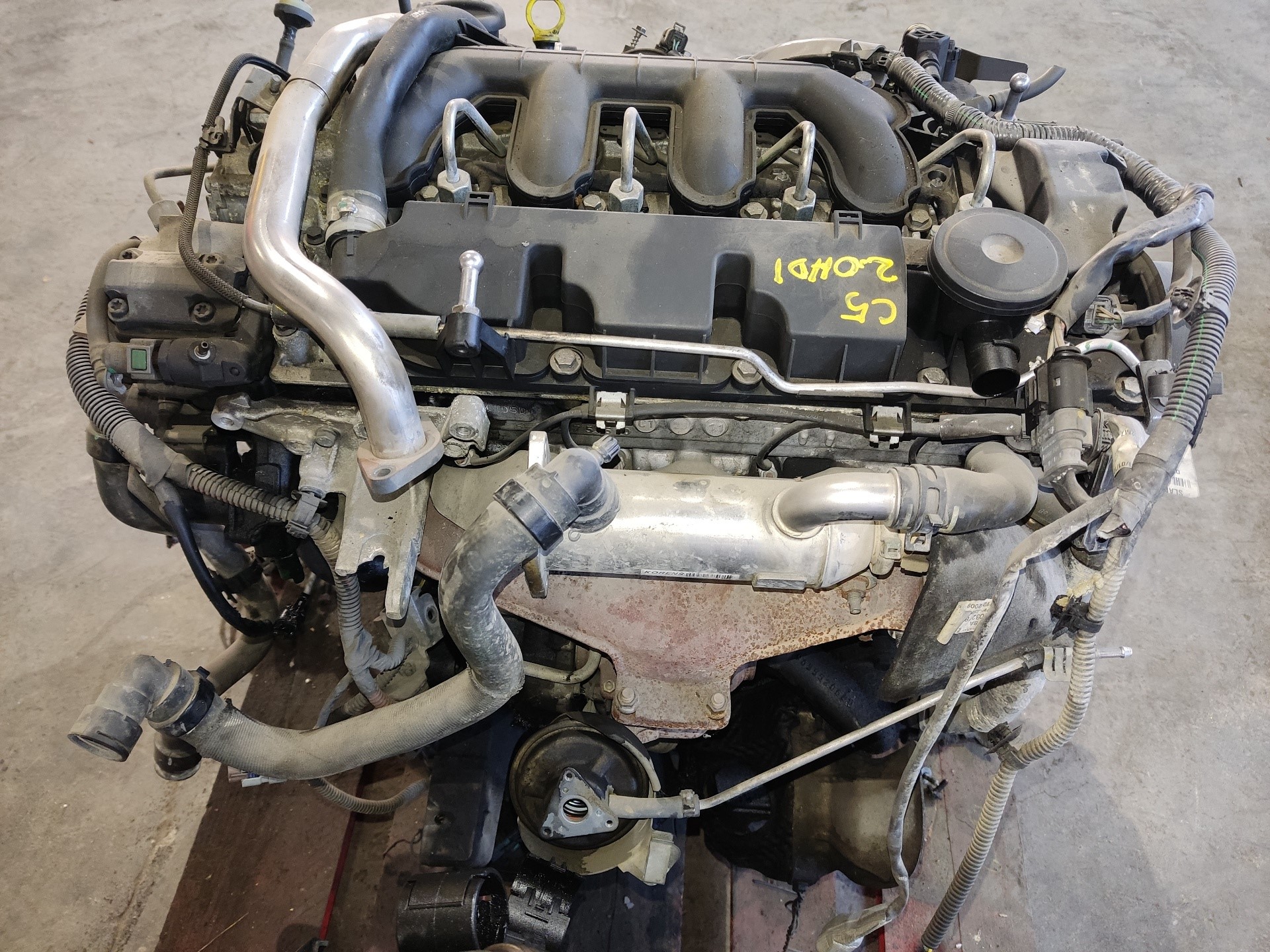 CITROËN C5 2 generation (2008-2017) Engine RHF 24885802