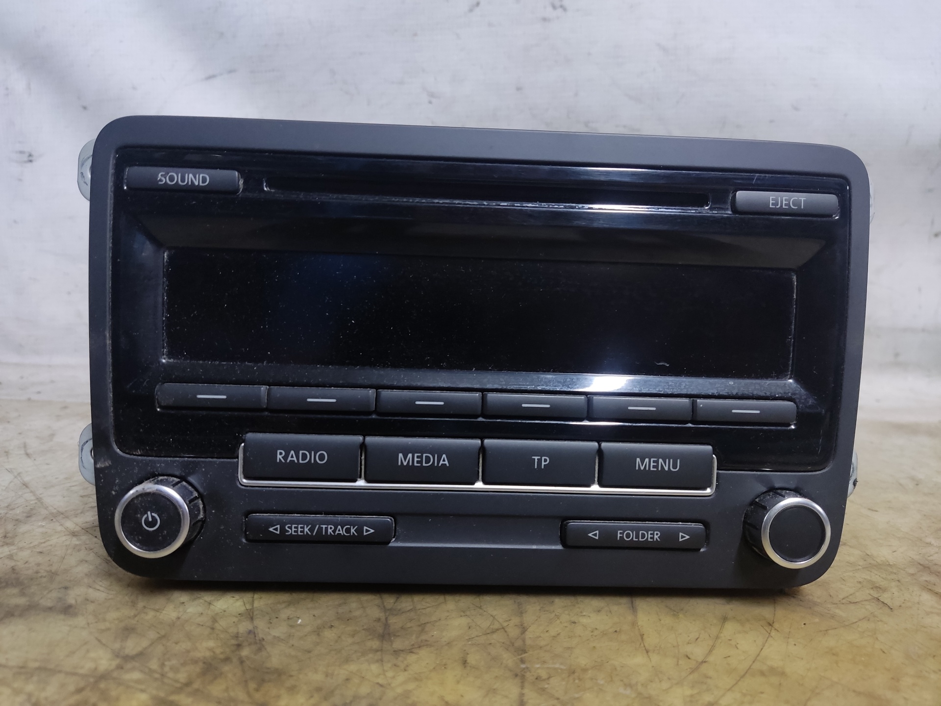 VOLKSWAGEN Passat B7 (2010-2015) Music Player Without GPS 1K0035186AN 24898892