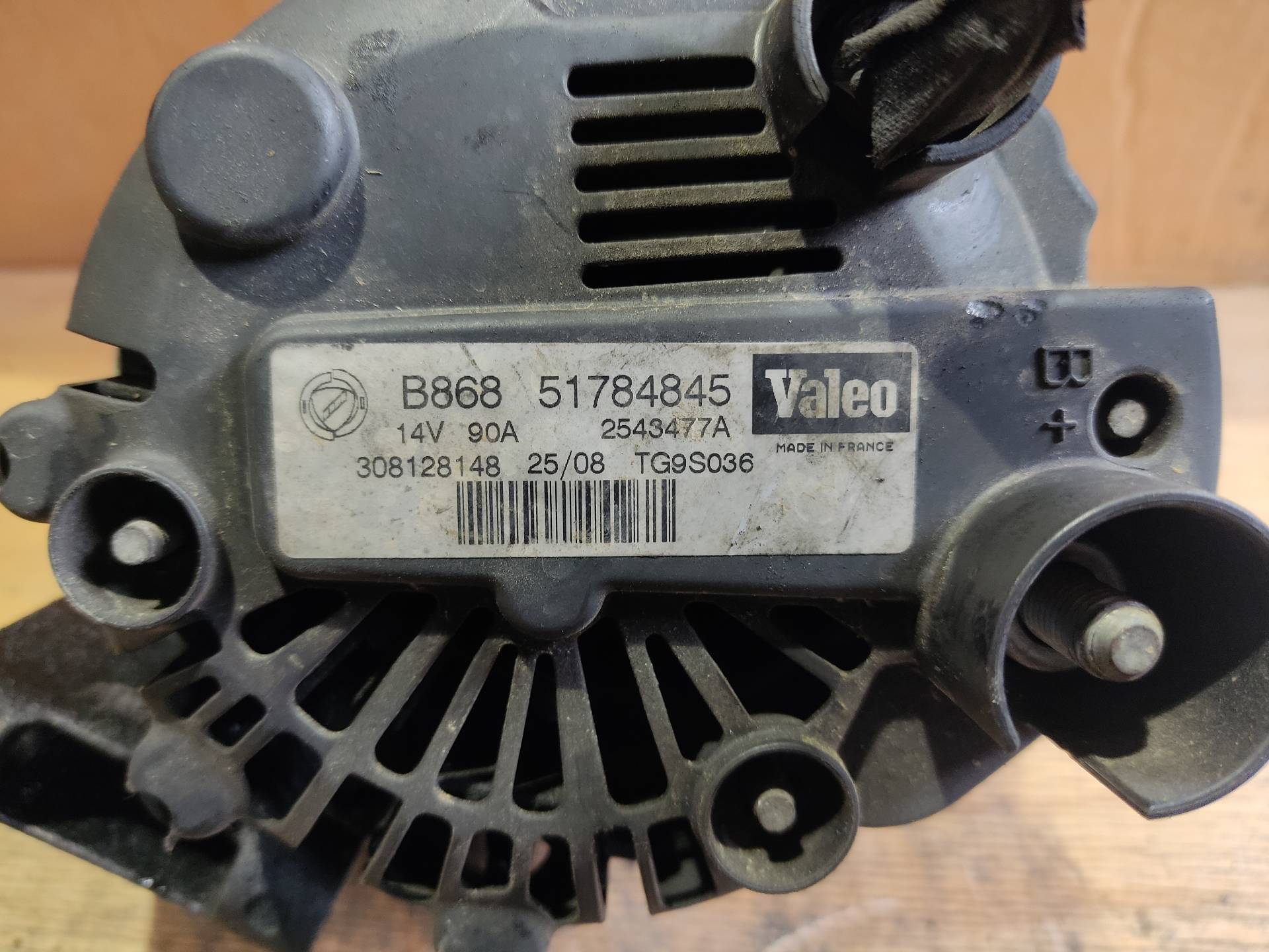 FIAT Punto 3 generation (2005-2020) Alternator B86851784845 24887598