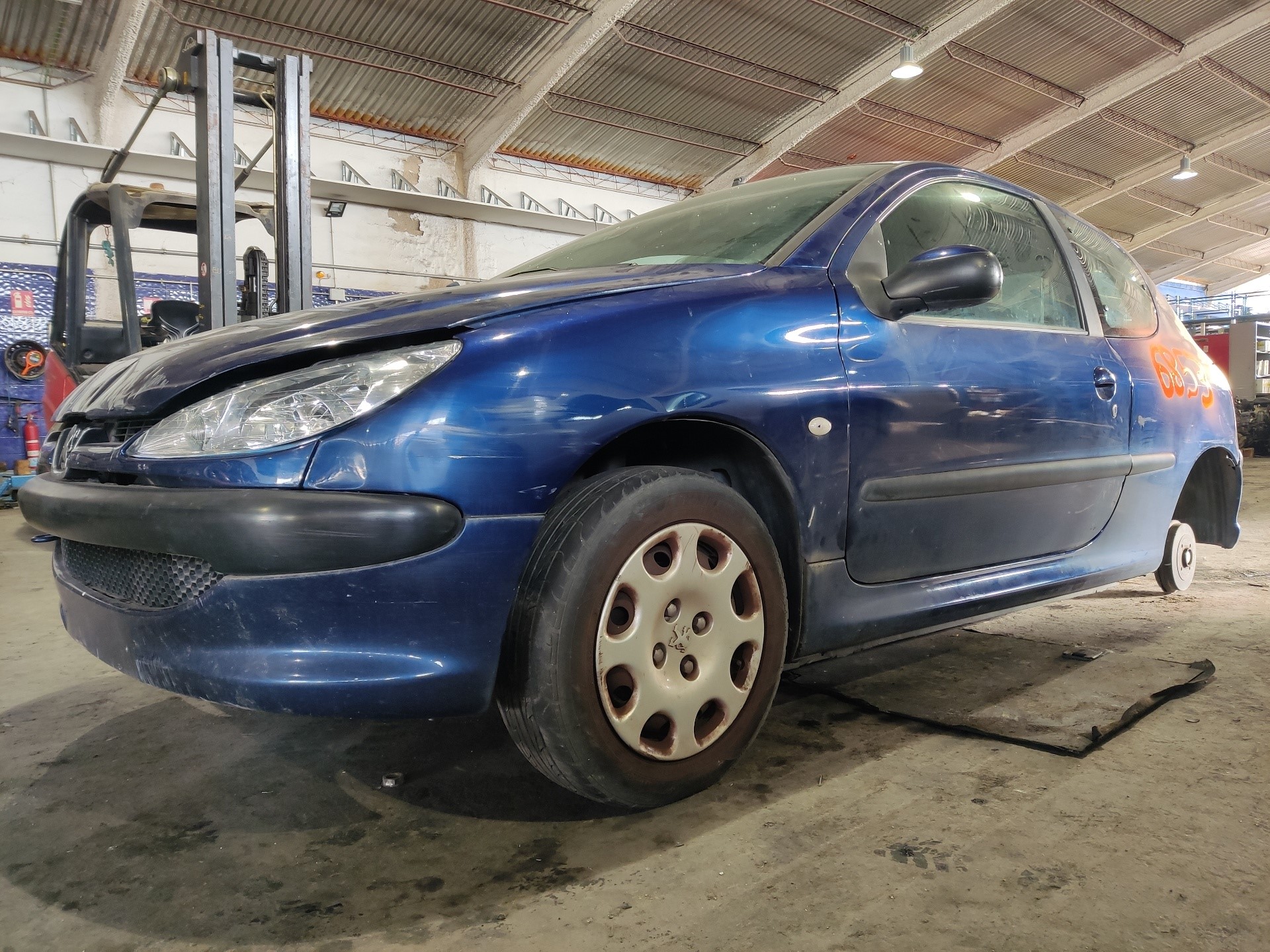 PEUGEOT 206 1 generation (1998-2009) Bal első fényszóró 9628666880 24896552