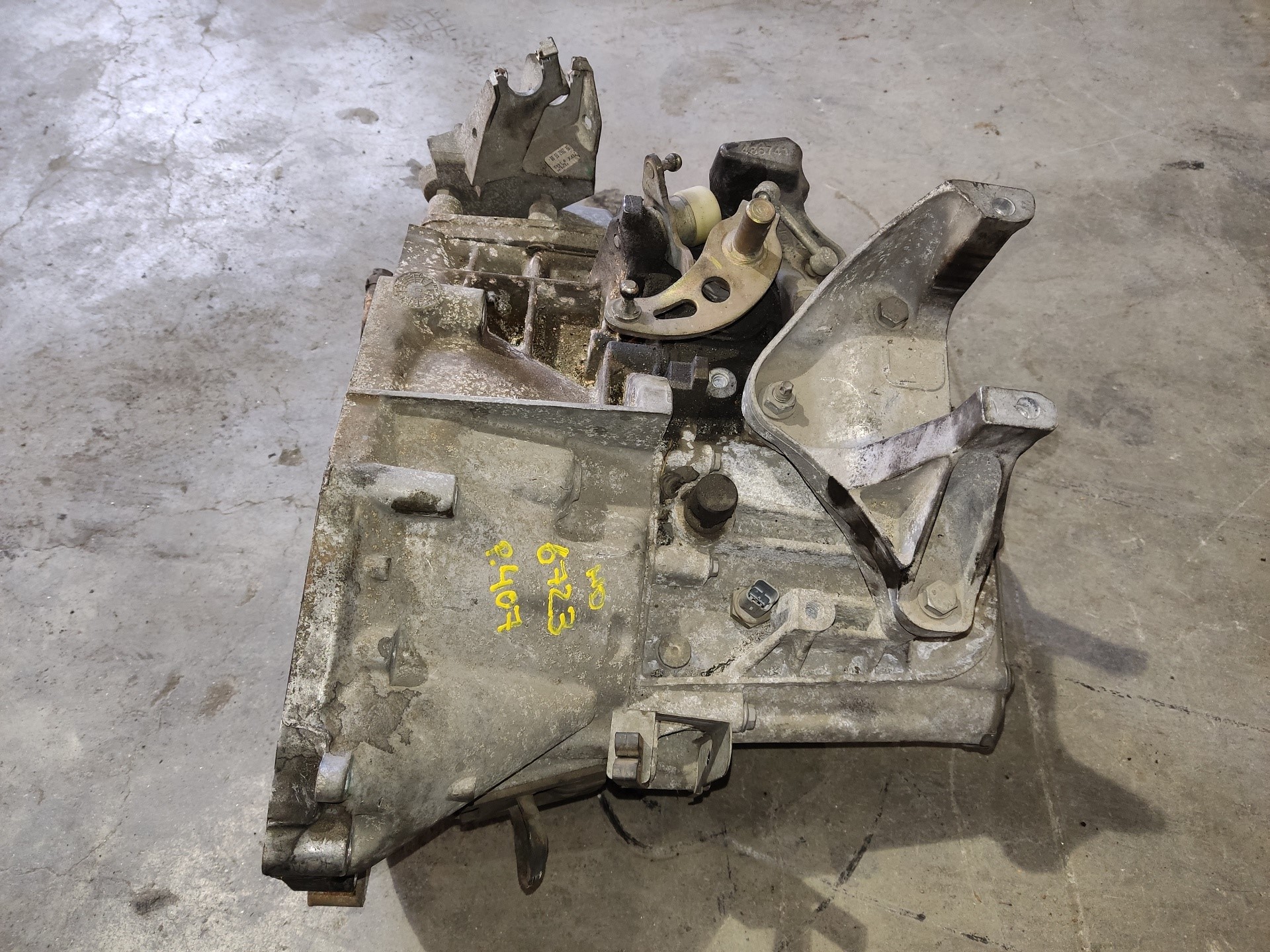 PEUGEOT 407 1 generation (2004-2010) Gearbox 20MB02 23015630