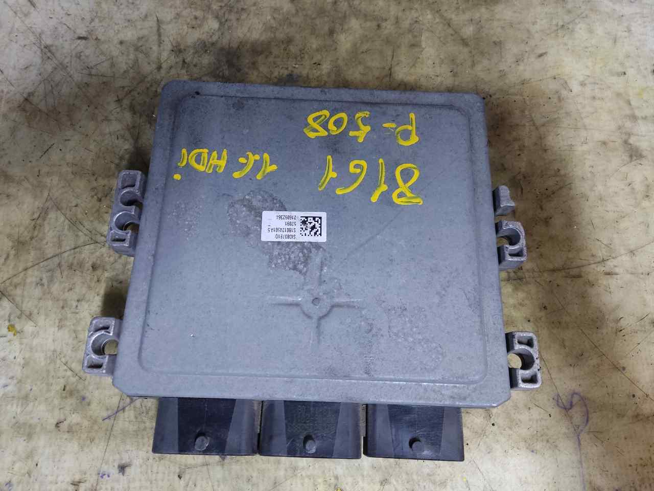 PEUGEOT 508 1 generation (2010-2020) Motorkontrolenhed ECU 9678628780 25391578