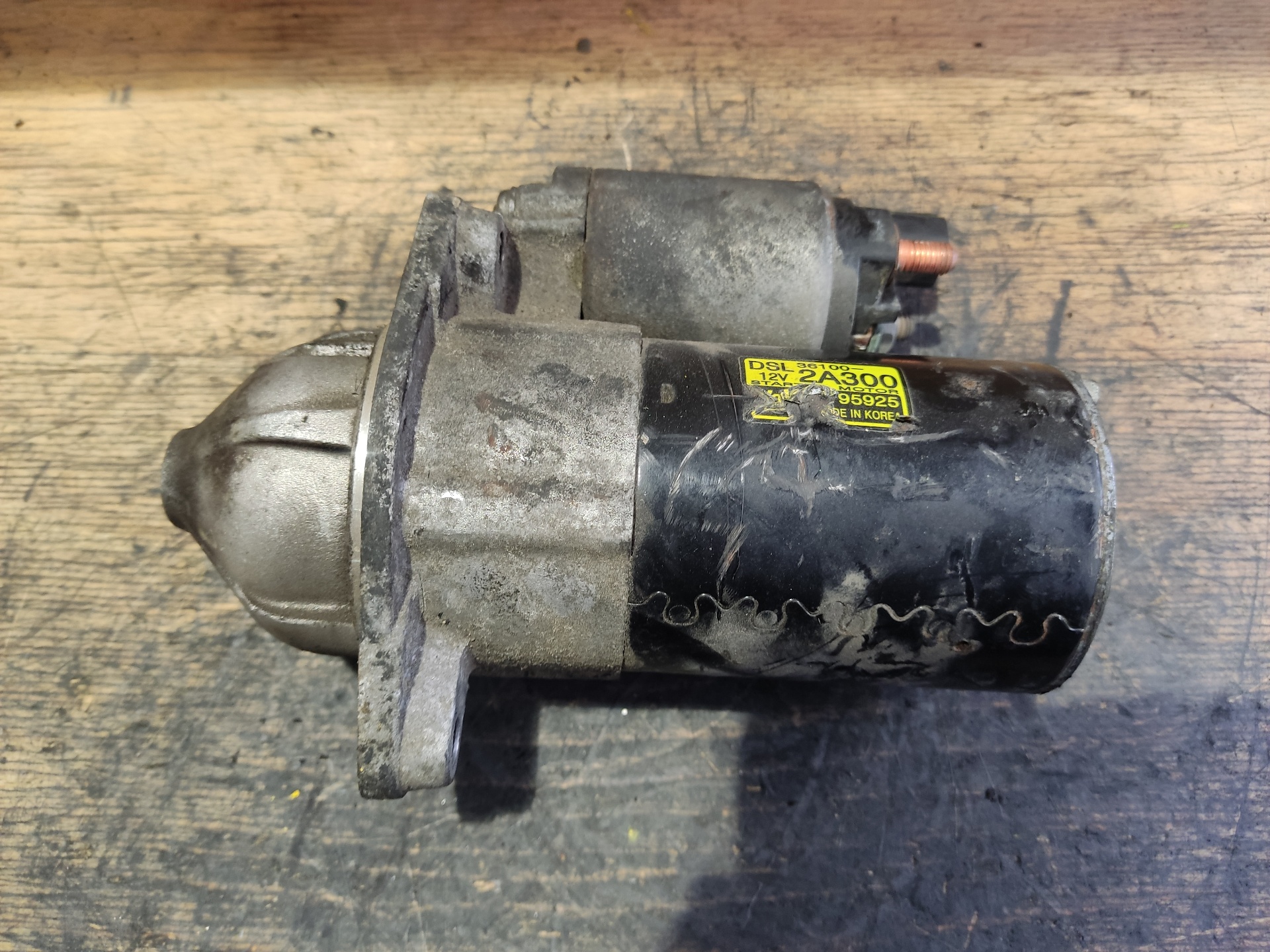 HYUNDAI i30 GD (2 generation) (2012-2017) Starter Motor 361002A300 24888891