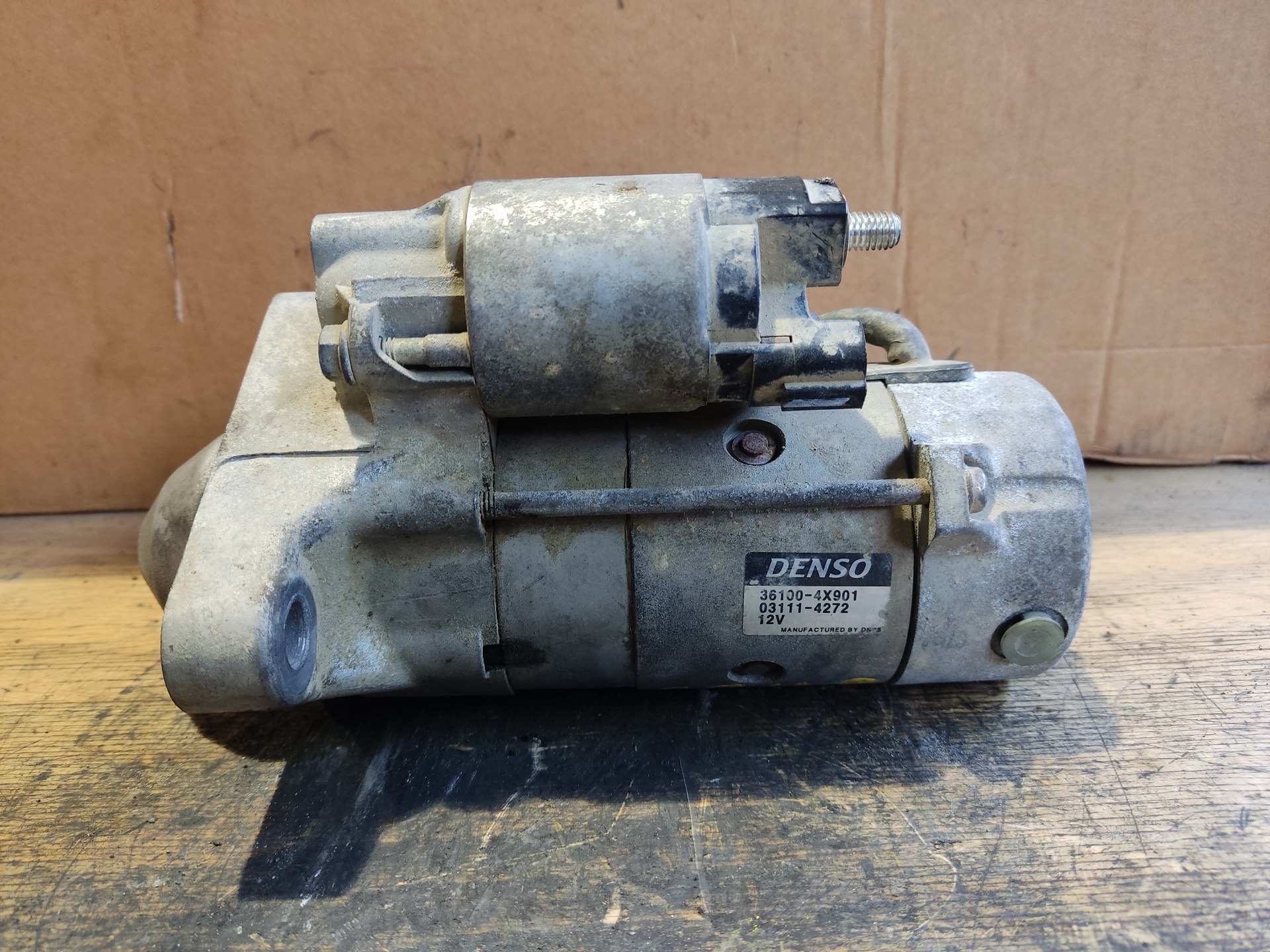 KIA Carnival 2 generation (2006-2010) Starter Motor 36100-4X901, PALET60, FILA1 24919279