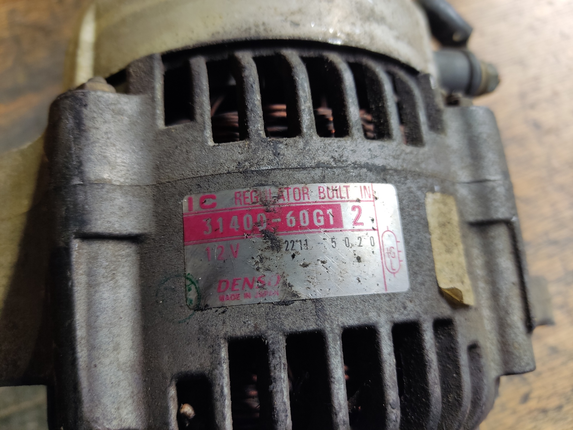 SUBARU Alternator 3140060G1 22264789