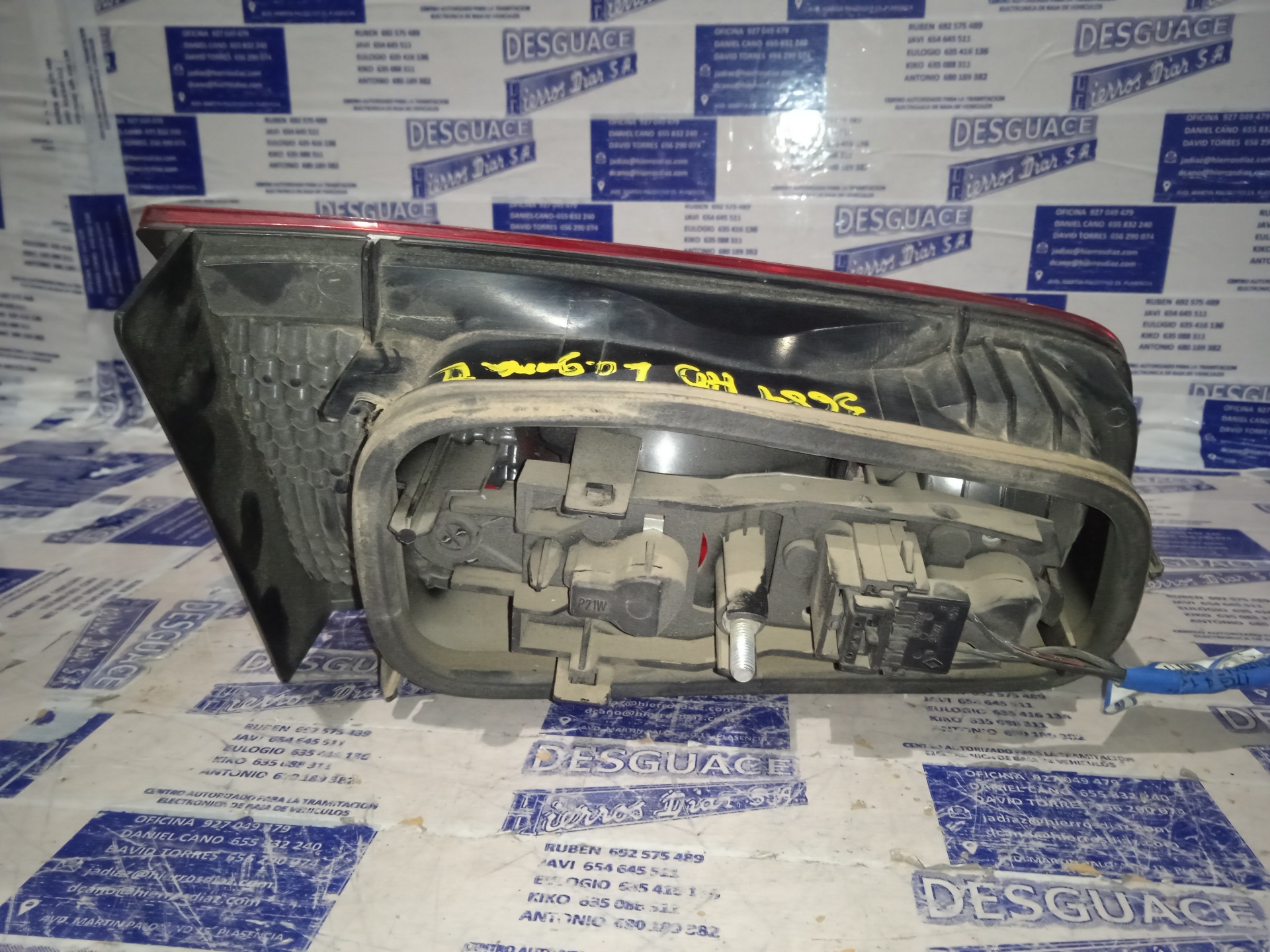 RENAULT Laguna 2 generation (2001-2007) Baglygte højre baglygte ESTANTERÍA22 24888562