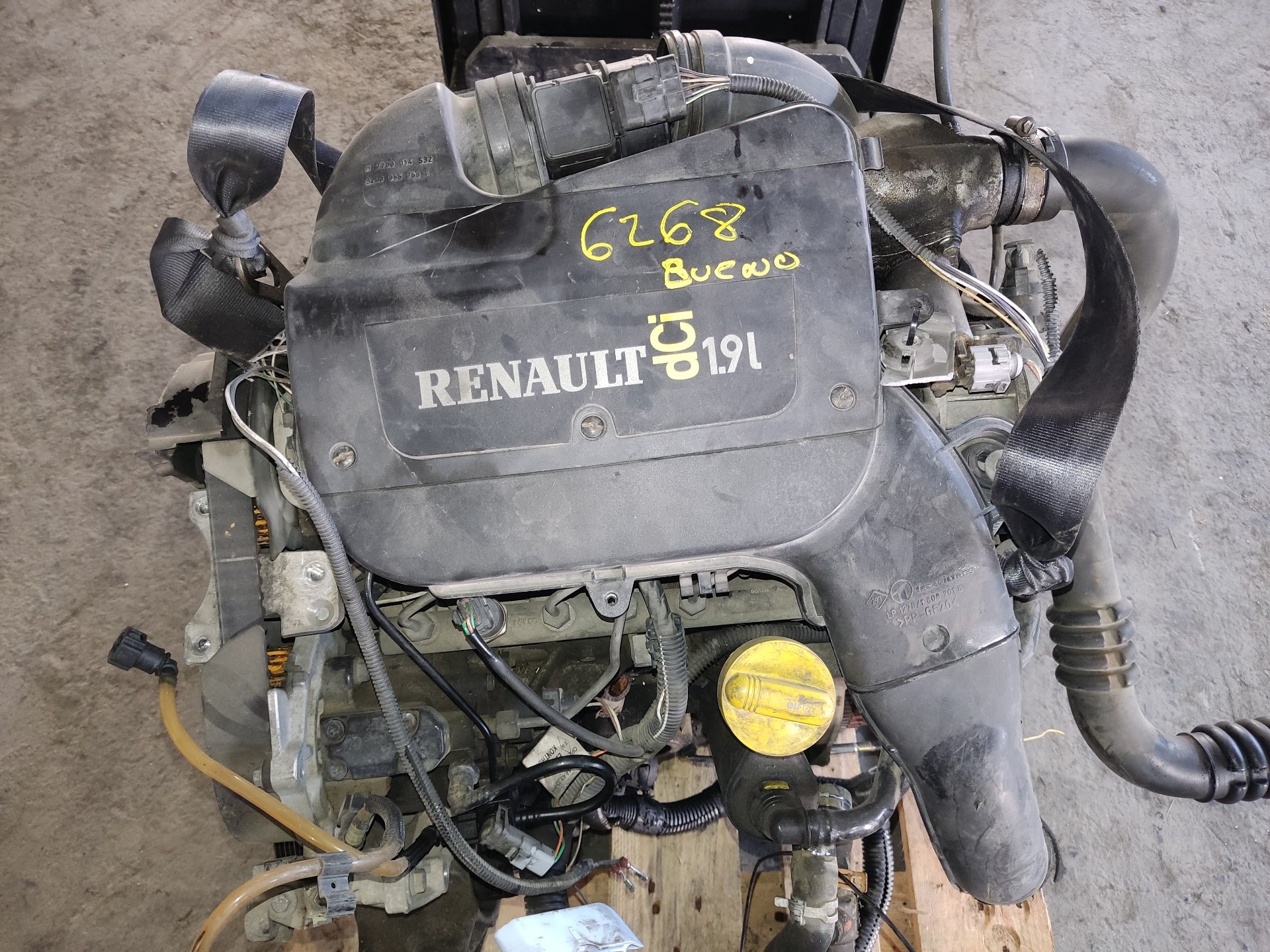 RENAULT Megane 1 generation (1995-2003) Engine F9QK7 23015616