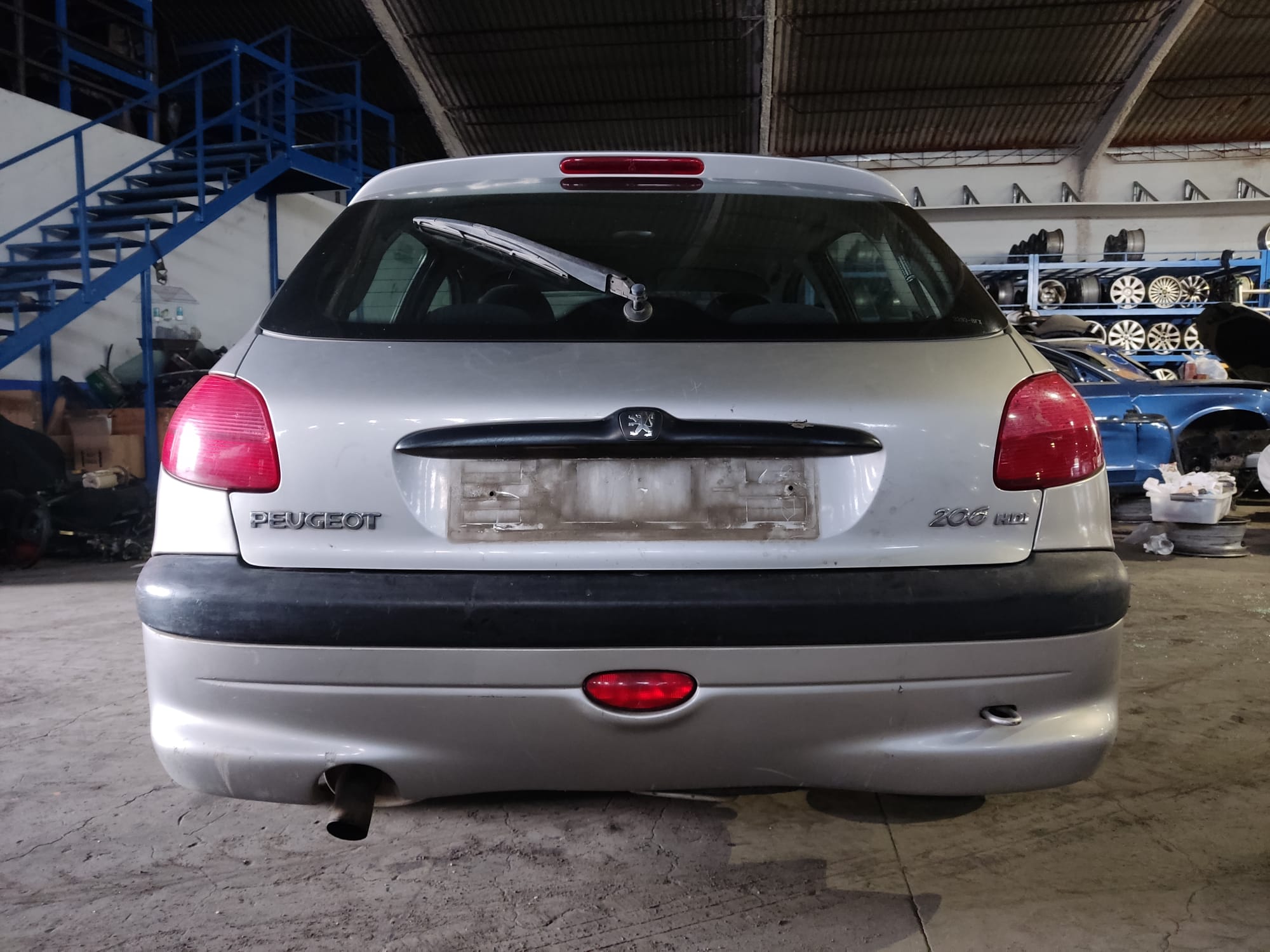 PEUGEOT 206 1 generation (1998-2009) Tурбина K03333821 24899263