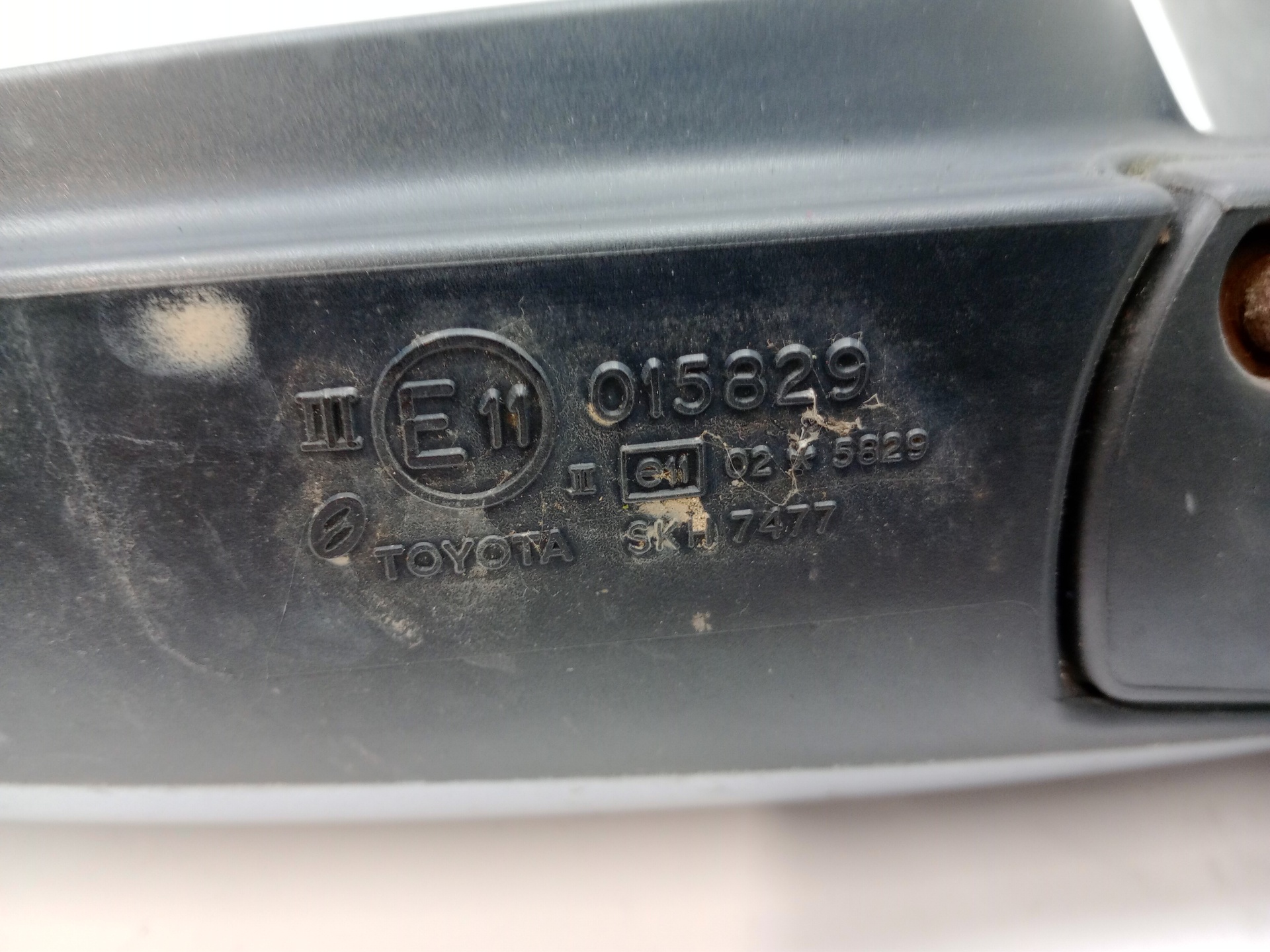 Door mirror left hand 015829 de Toyota Corolla (_e12_) 2002-2006 - pieza usada