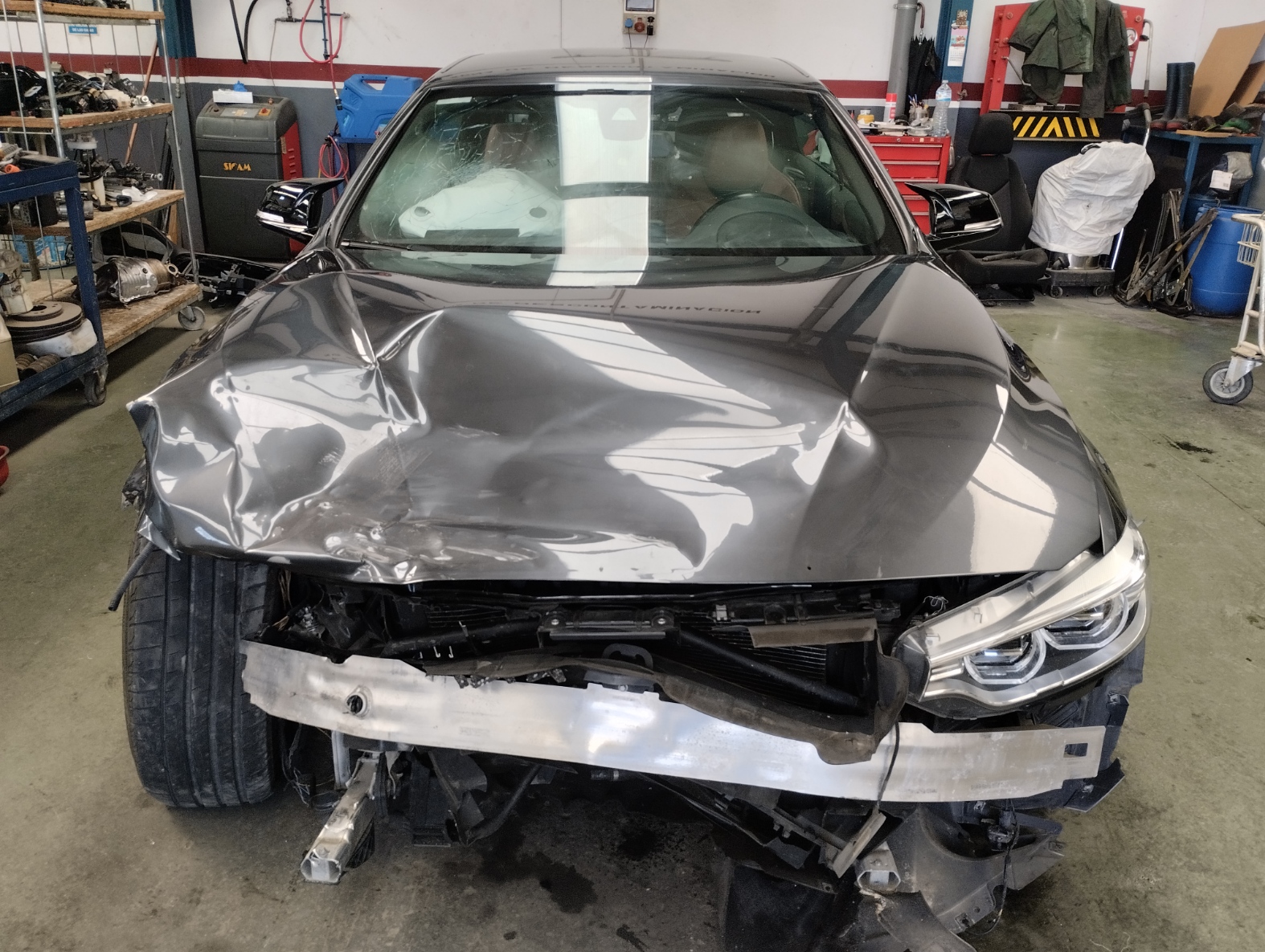 BMW 4 Series F32/F33/F36 (2013-2020) Ремень безопасности задний левый 621637000D 26817498