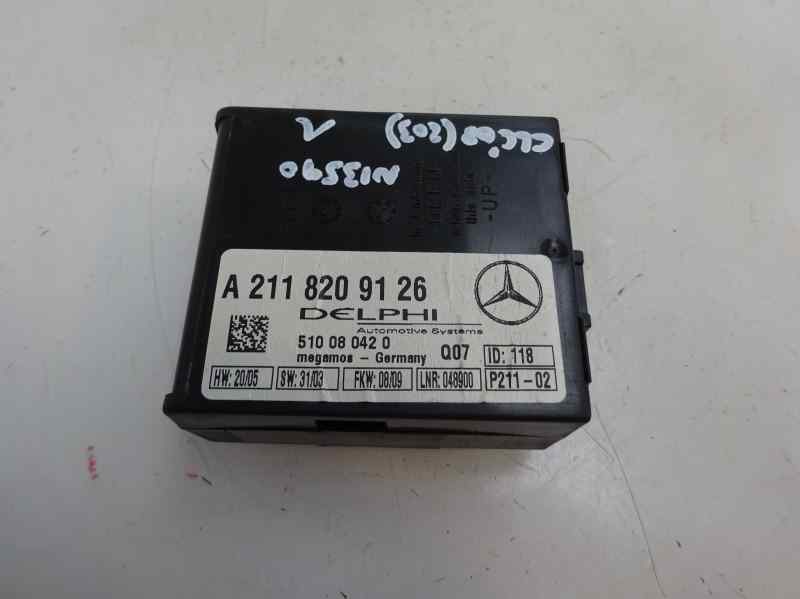 MERCEDES-BENZ C-Class W203/S203/CL203 (2000-2008) Други управляващи блокове A2118209126 19022415