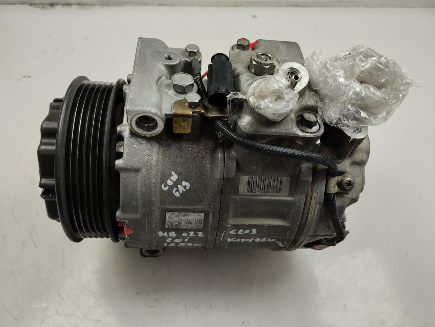 MERCEDES-BENZ C-Class W203/S203/CL203 (2000-2008) Pompe de climatisation 447220-8224, 2002 25286432