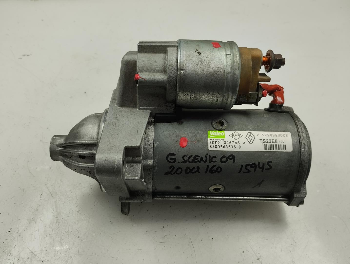 RENAULT Scenic 3 generation (2009-2015) Starter Motor 8200568535D 26817025