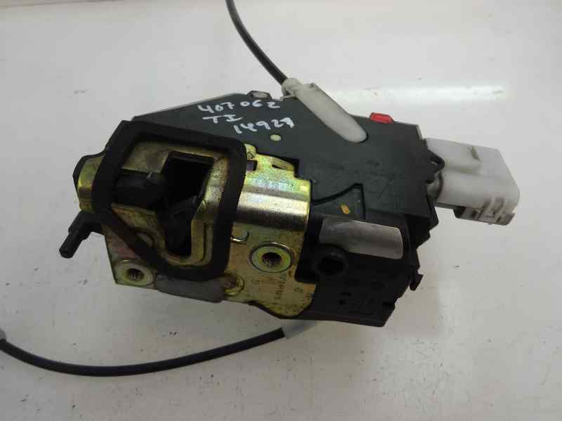 VAUXHALL 407 1 generation (2004-2010) Rear Left Door Lock 9660699480E00 22889301