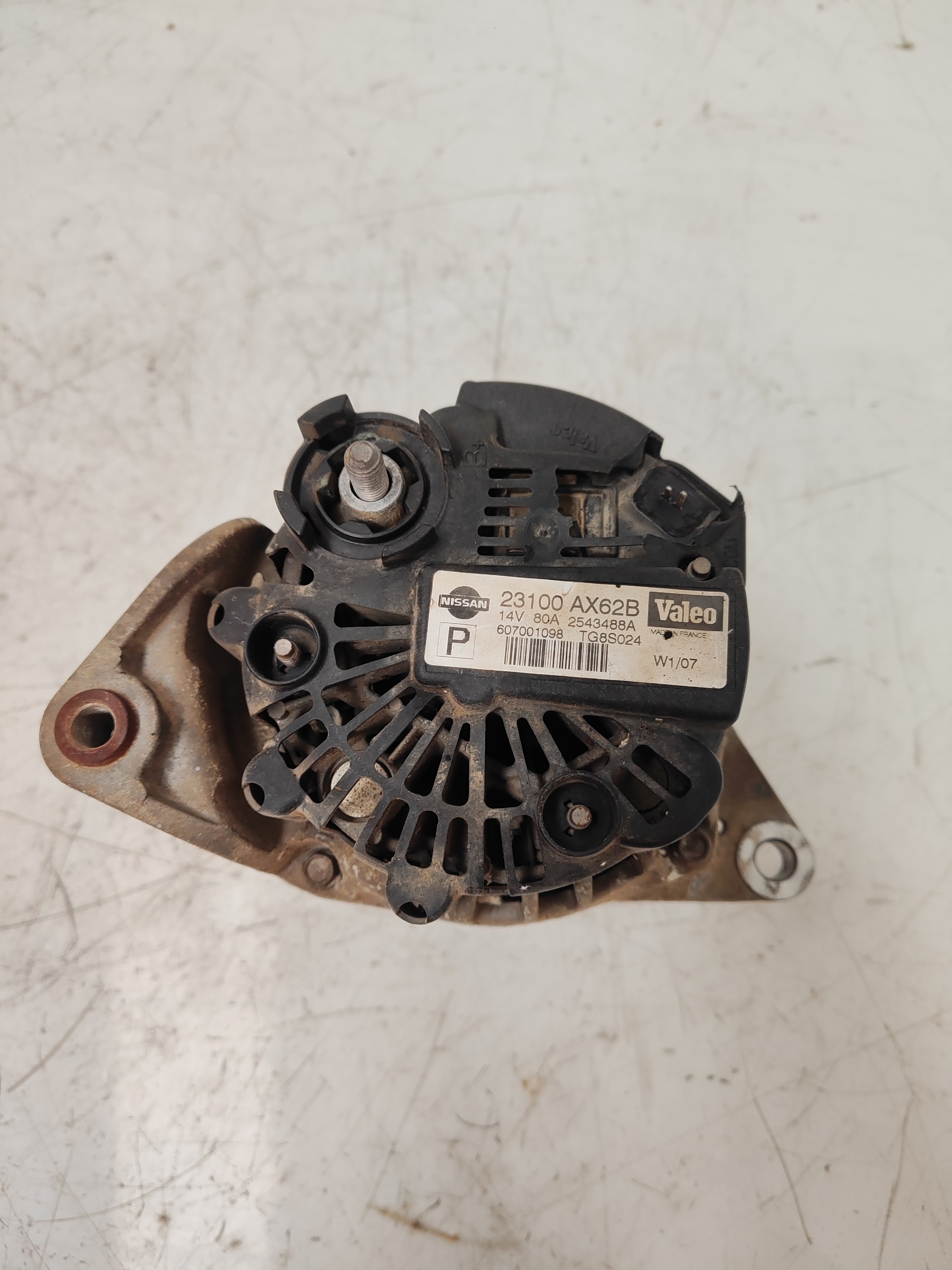 SEAT Cordoba 2 generation (1999-2009) Alternator 2543488A 25356501