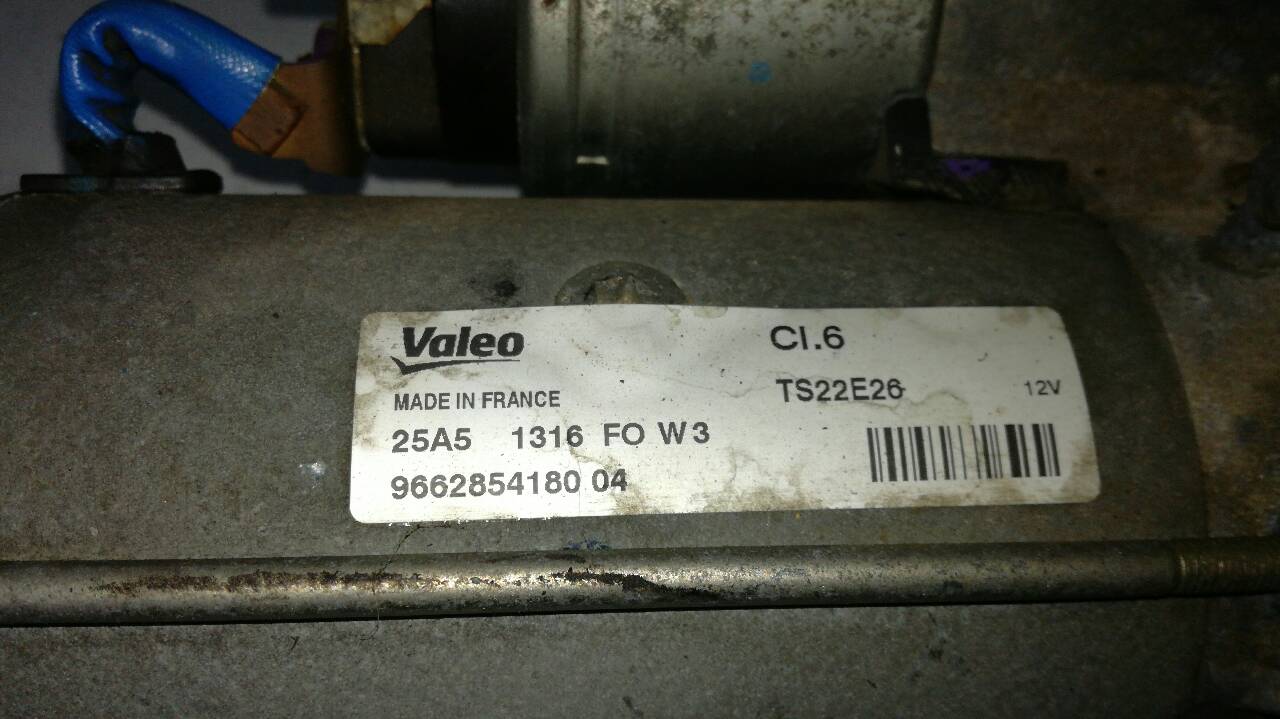 CITROËN Berlingo 2 generation (2008-2023) Starter Motor 966285418004, TS22E26, VALEO 18857696