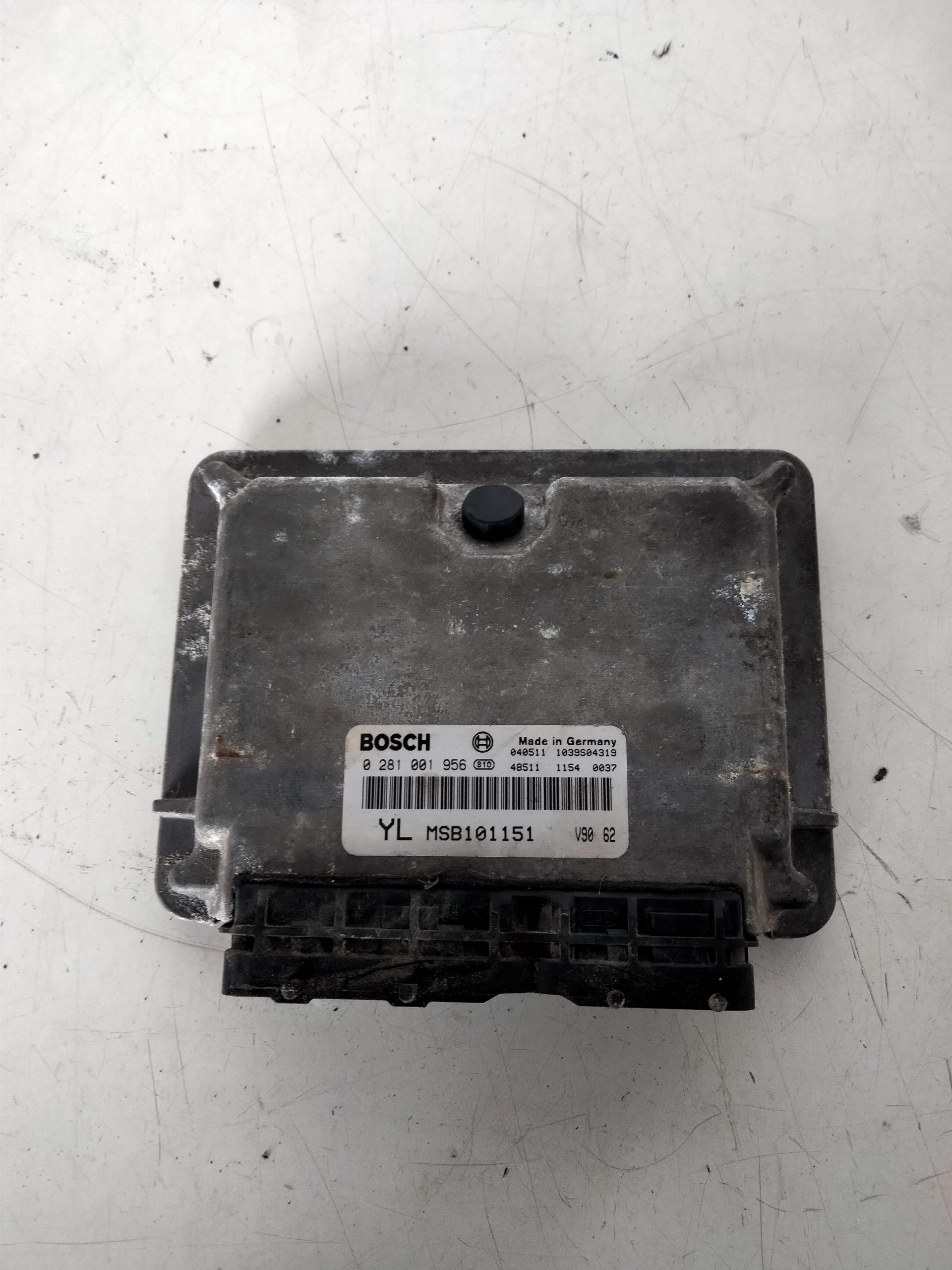 VOLKSWAGEN Engine Control Unit ECU 0281001956, MSB101151 18924875