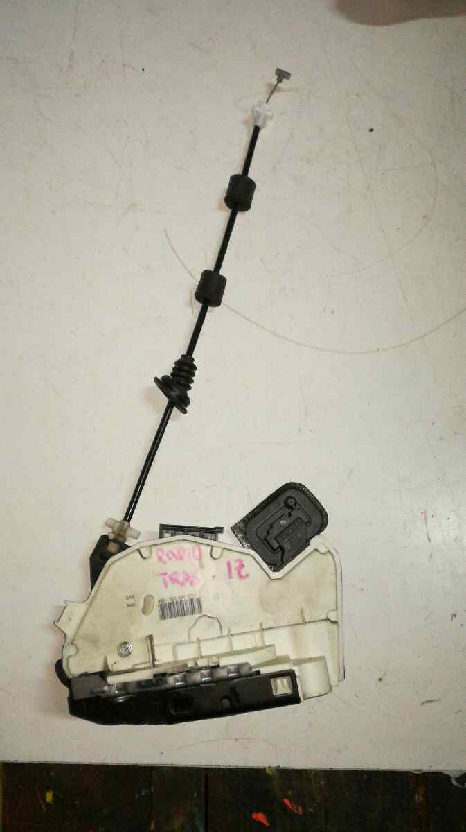 SKODA Rapid 2 generation (1985-2023) Rear Left Door Lock 5E0839015A 18837483