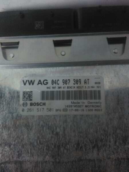 SEAT Alhambra 2 generation (2010-2021) Moottorin ohjausyksikkö ECU 04C907309AT,0261S17501 18837503