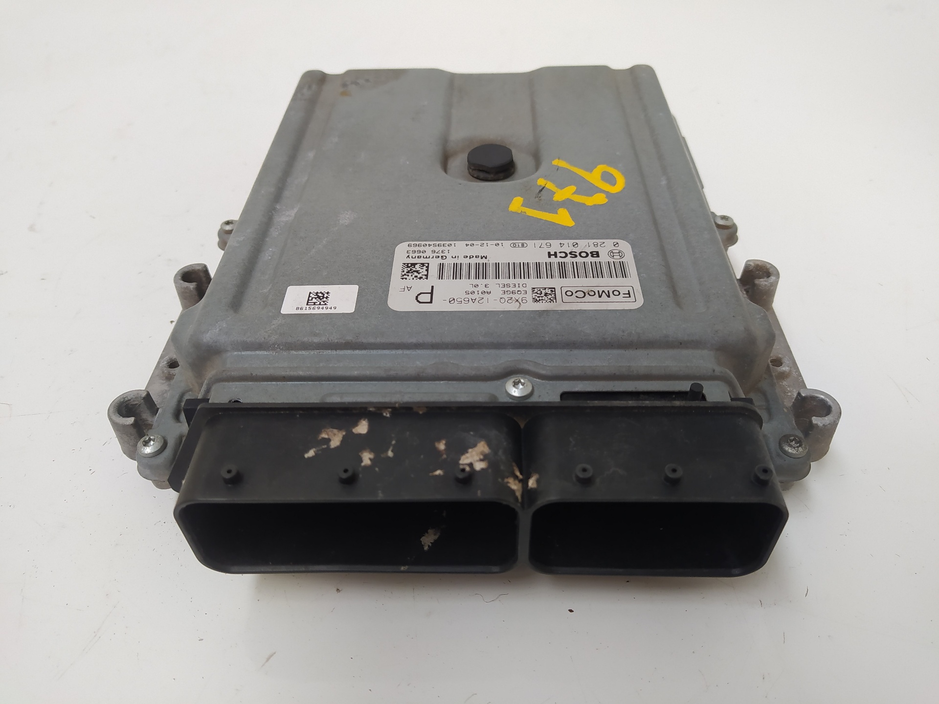 JAGUAR XF 1 generation  (2011-2016) Engine Control Unit ECU 9X2Q12A650,0281014671 22880694