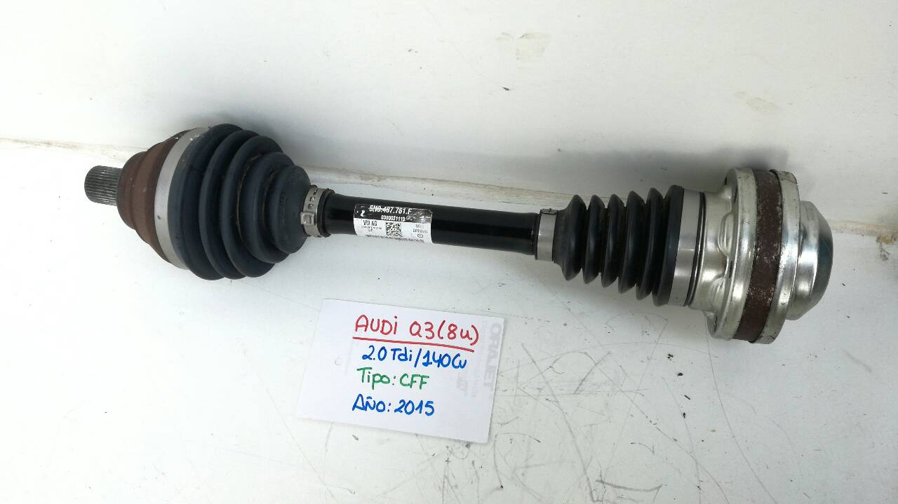 AUDI Q3 8U (2011-2020) Front Left Driveshaft 5N0407761F 18946622