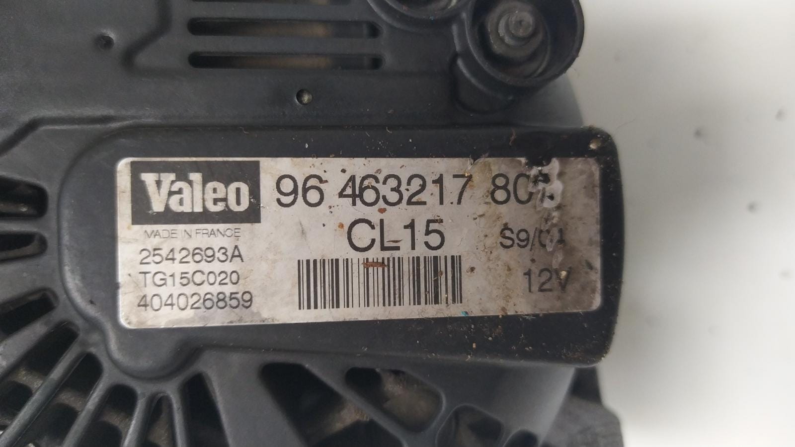 CITROËN C5 1 generation (2001-2008) Alternator 964632178C,2542693A,VALEO 18989582