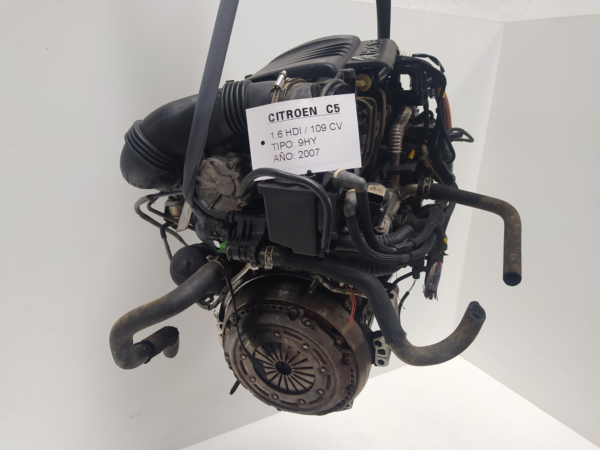 CITROËN C5 1 generation (2001-2008) Motor 9HY 22880349