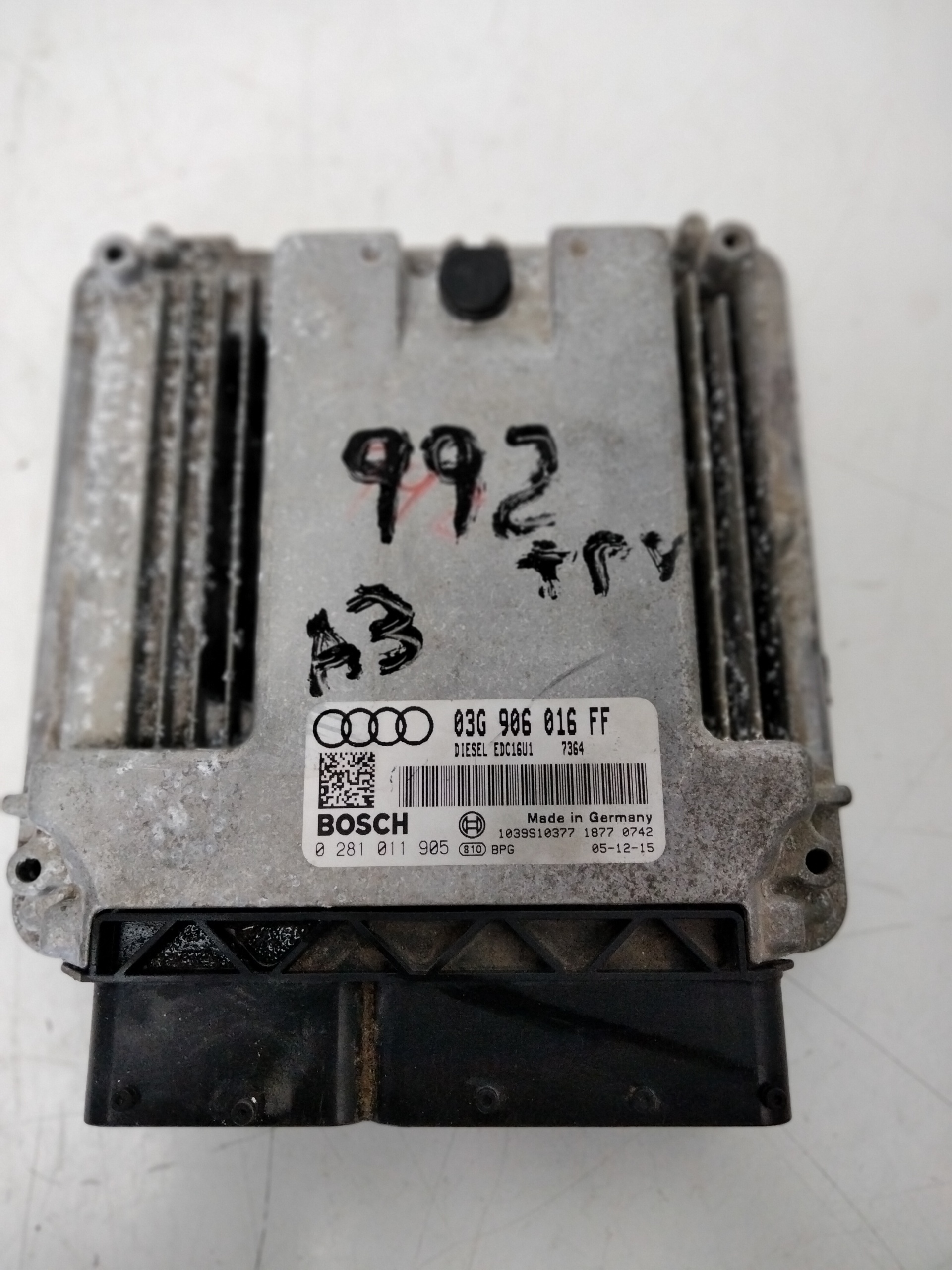 BMW A2 8Z (1999-2005) Μονάδα ελέγχου κινητήρα ECU 0281011905,03G906016FF 18946372