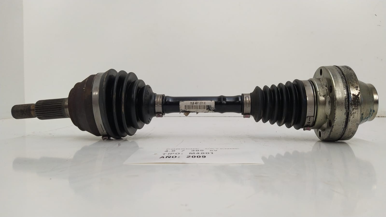 PORSCHE Cayenne 955 (2002-2010) Arbre de transmission avant gauche 7L0407271E 18843784