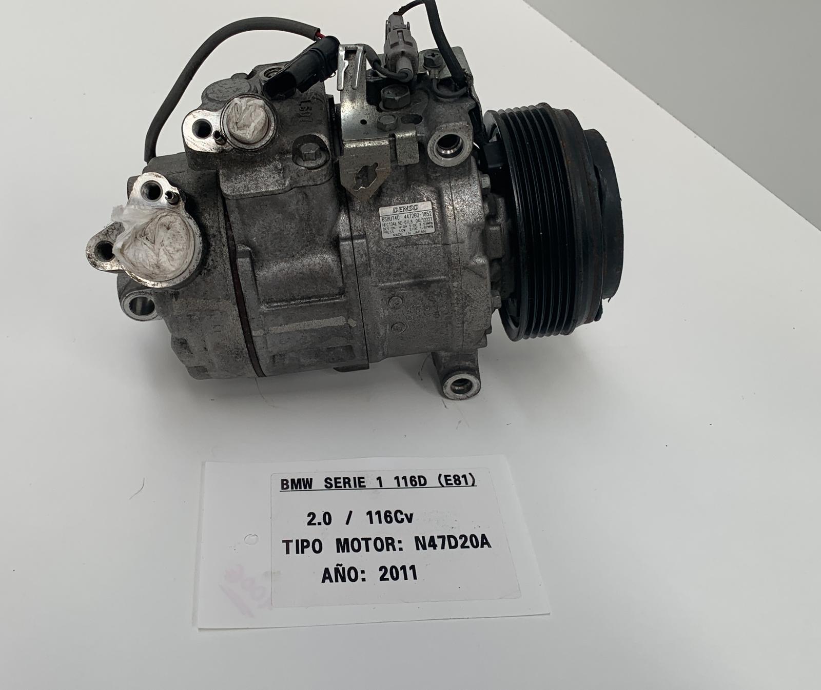 BMW 1 Series E81/E82/E87/E88 (2004-2013) Air Condition Pump 4472601852,6SBU14C,DENSO 18967790