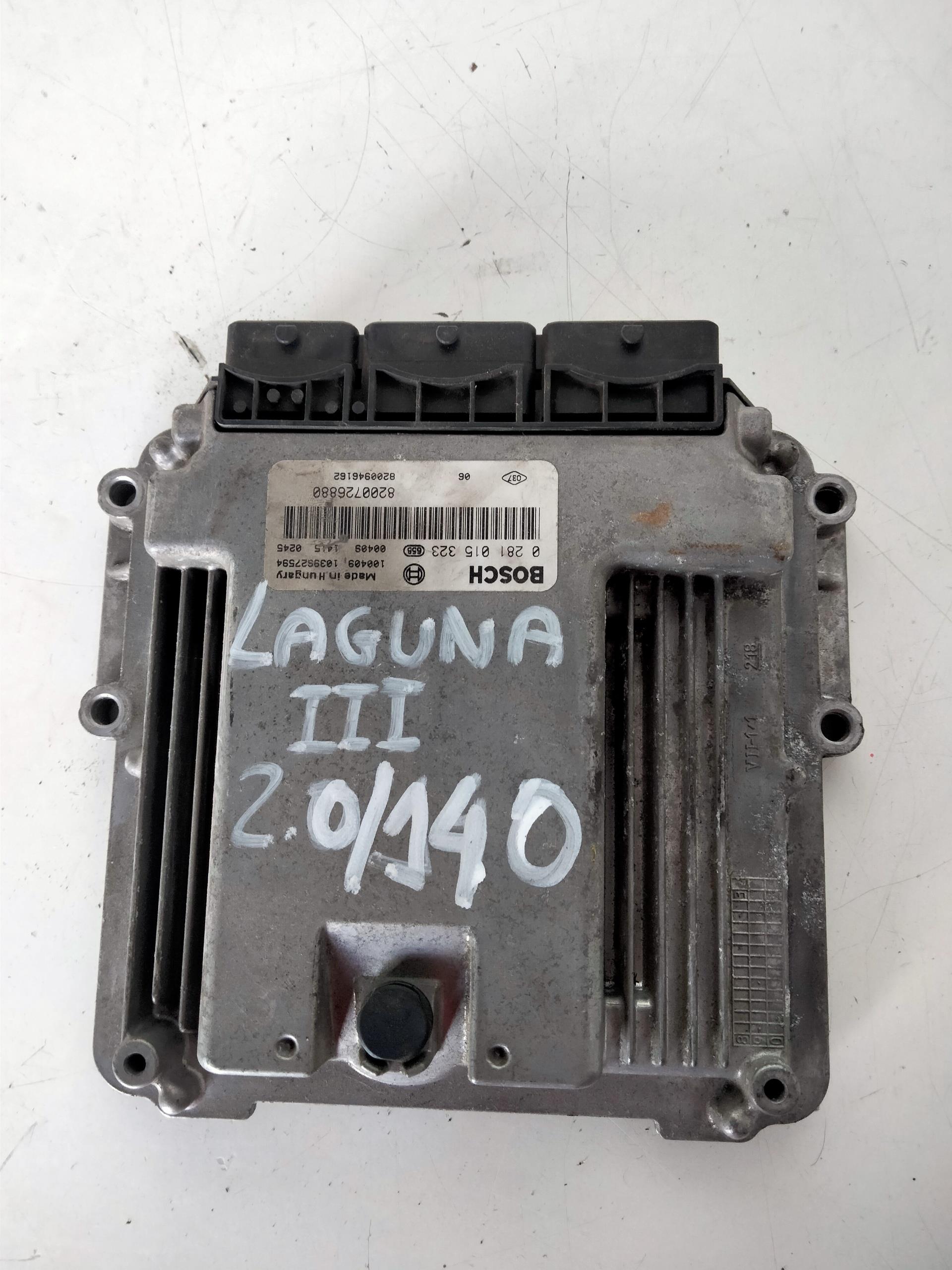 RENAULT Laguna 3 generation (2007-2015) Unitate de control motor 8200726880,0281015323 18938210